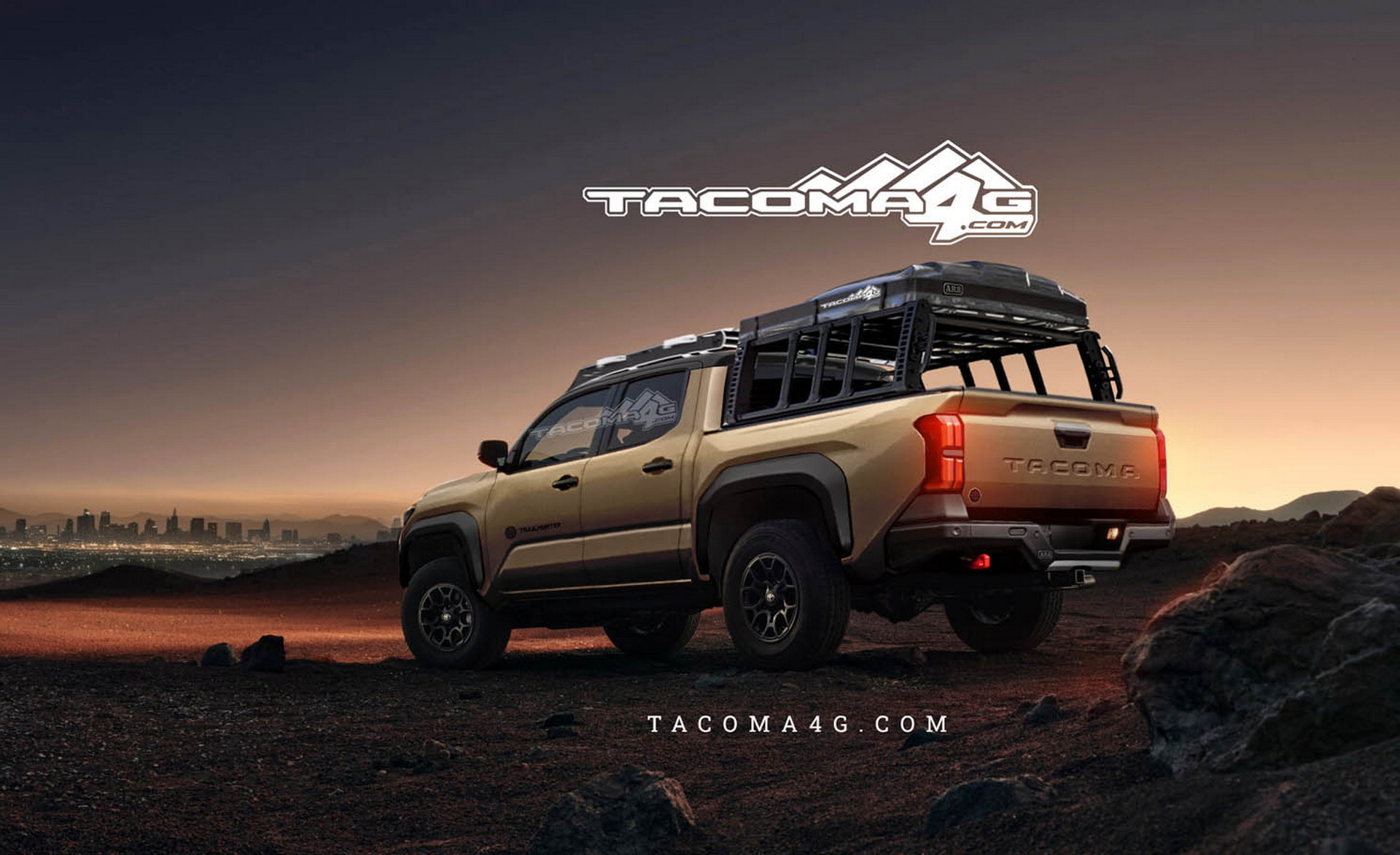 2024 Toyota Tacoma Trailhunter Rendering 21