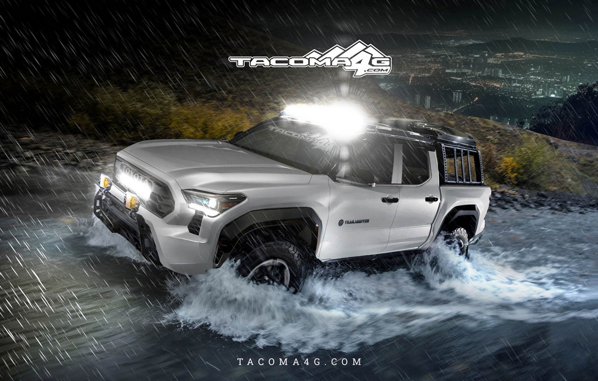 2024 Toyota Tacoma Trailhunter Rendering 22