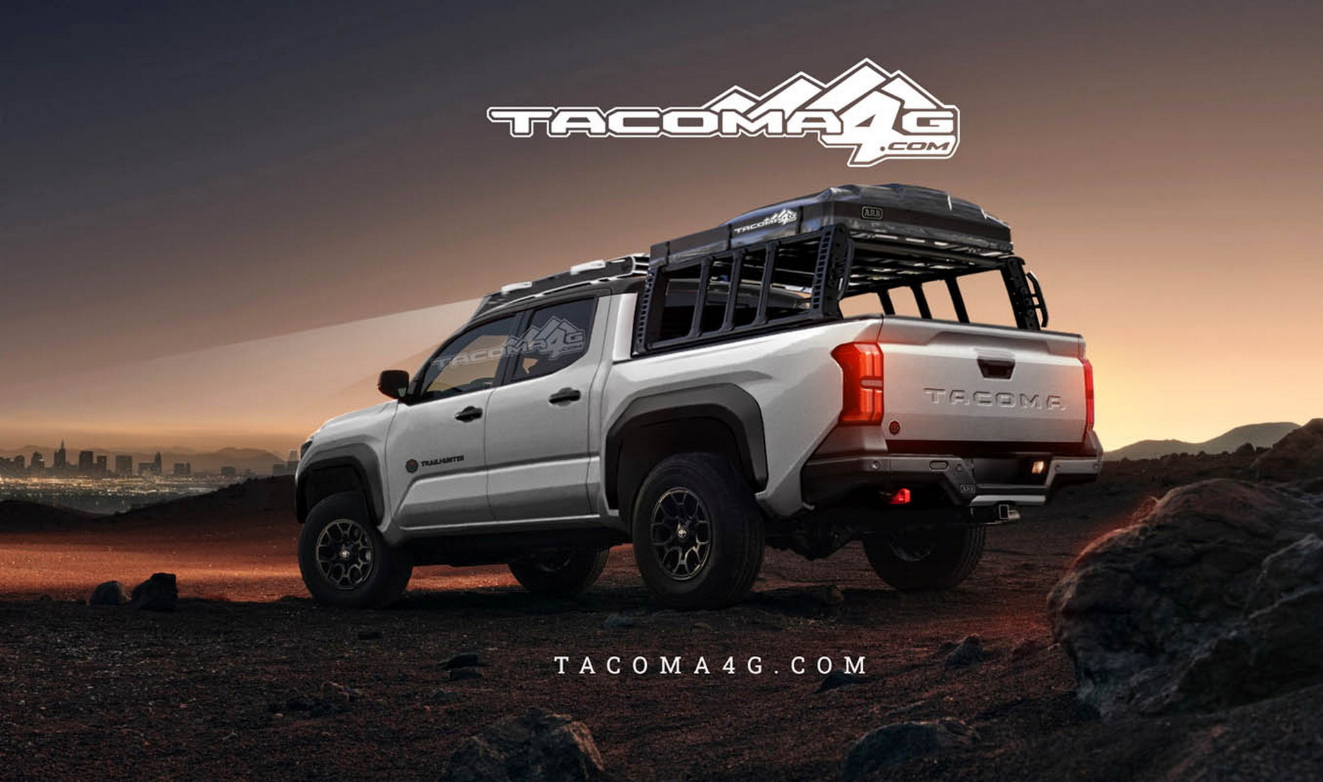 2024 Toyota Tacoma Trailhunter Rendering 23