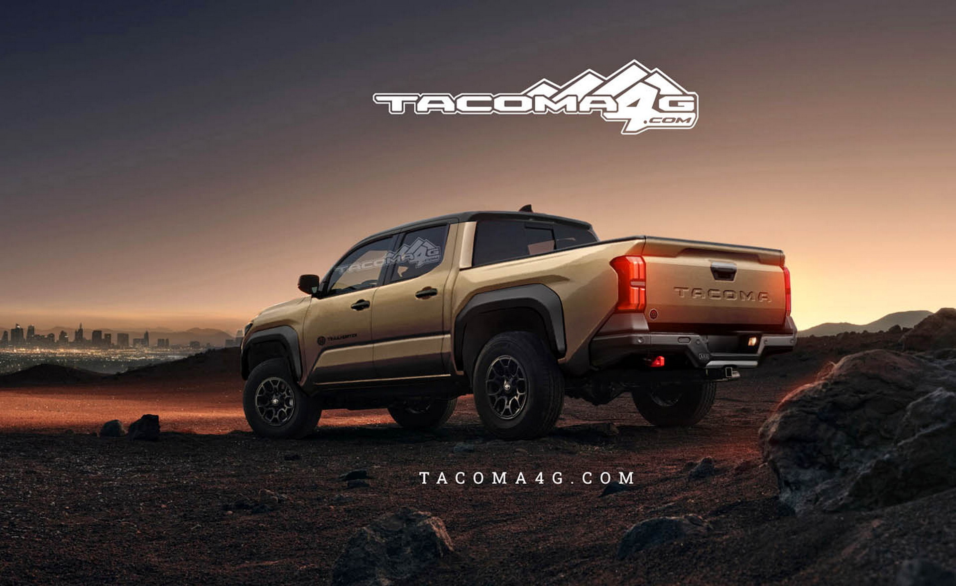 2024 Toyota Tacoma Trailhunter Rendering 25