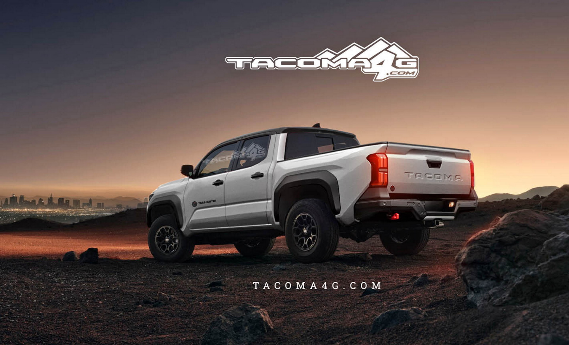 2024 Toyota Tacoma Trailhunter Rendering 26