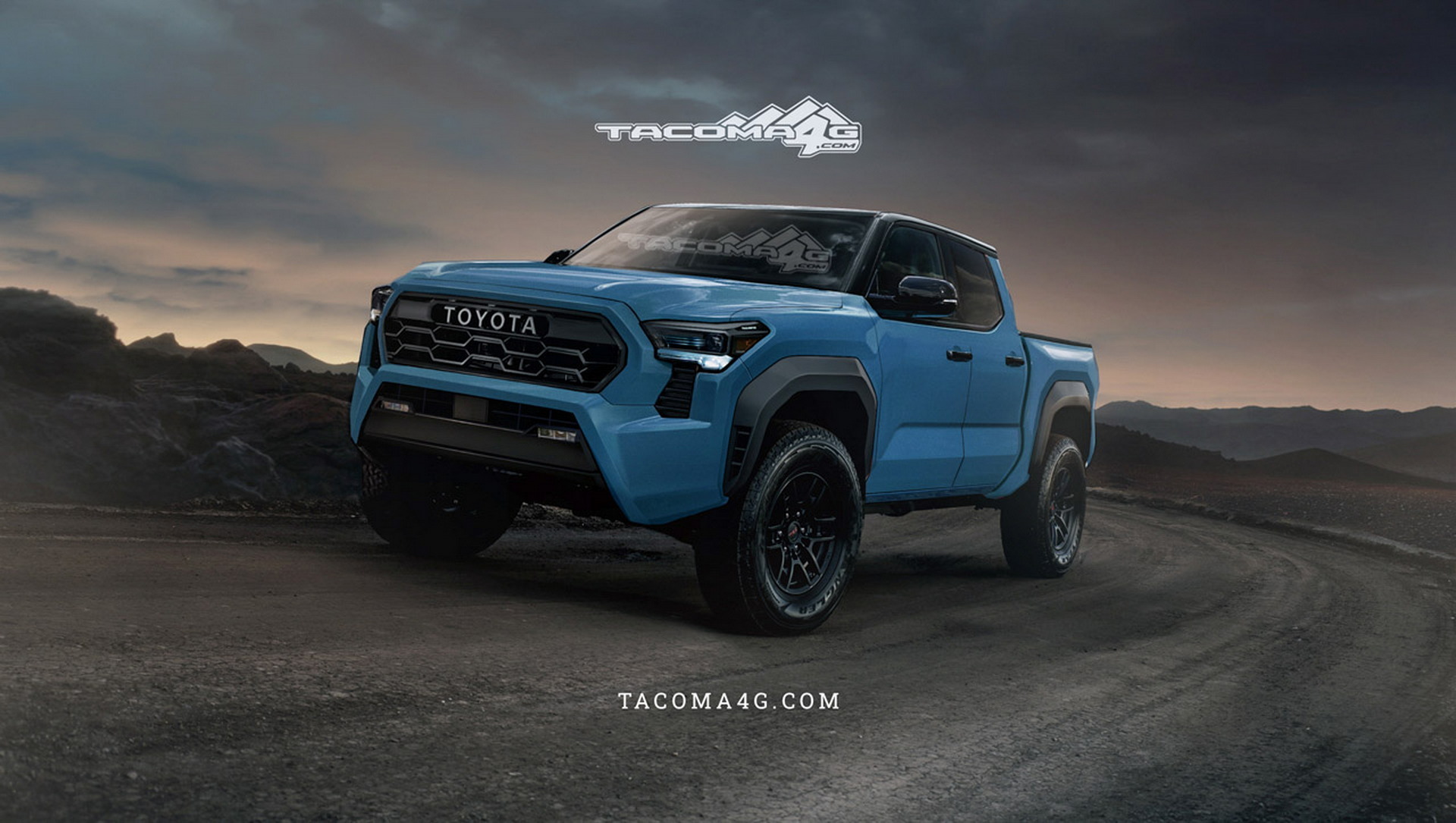 2024 Toyota Tacoma Trailhunter Rendering 3