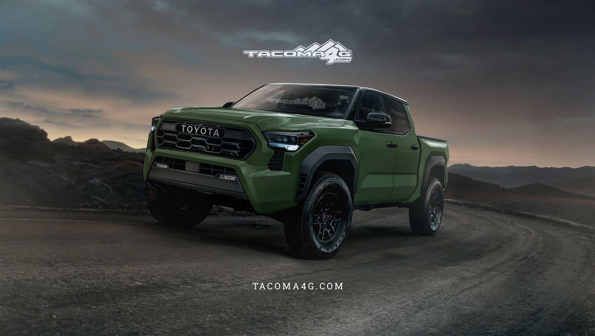 2024 Toyota Tacoma Trailhunter Rendering 5