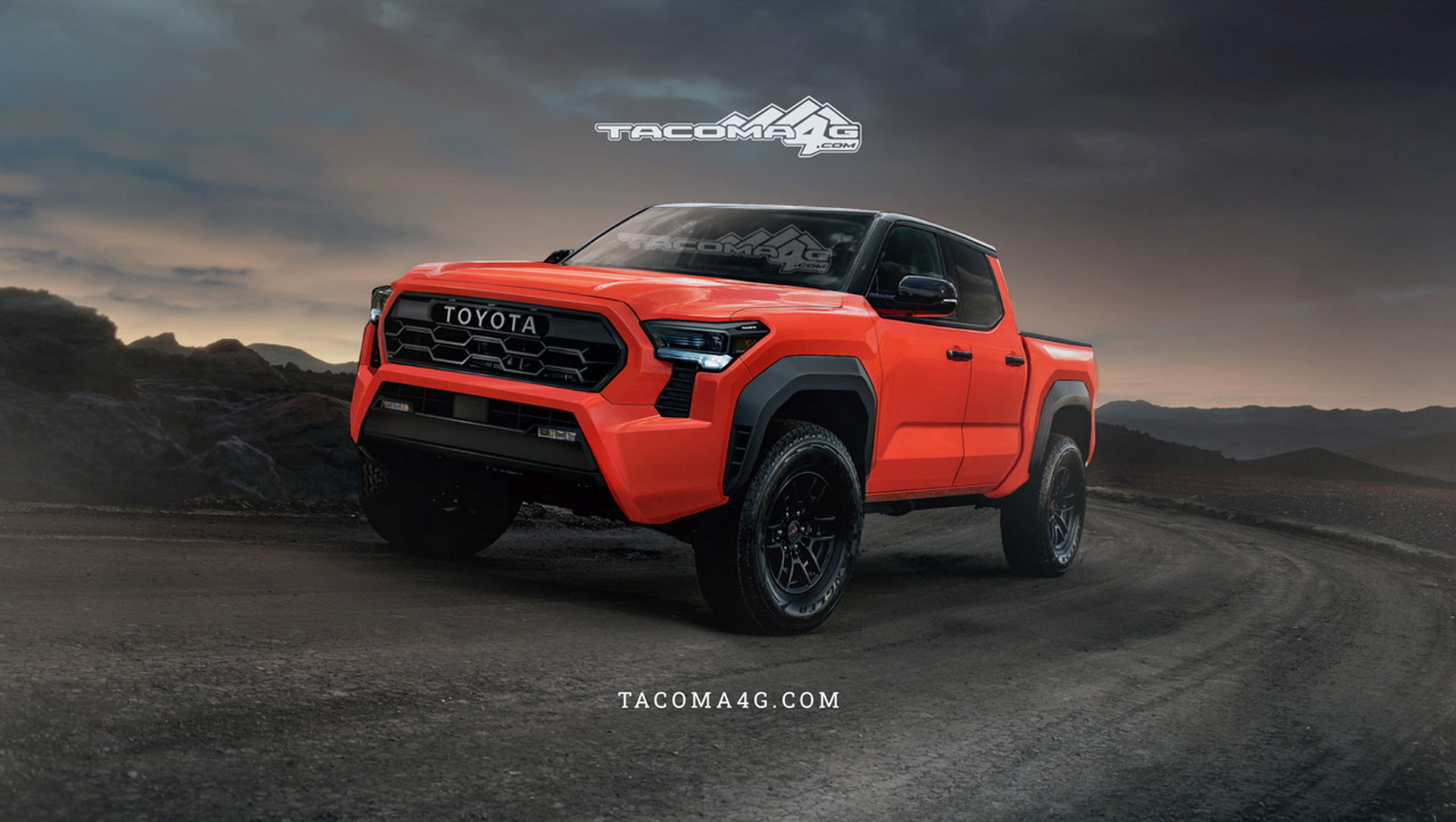 2024 Toyota Tacoma Trailhunter Rendering 7