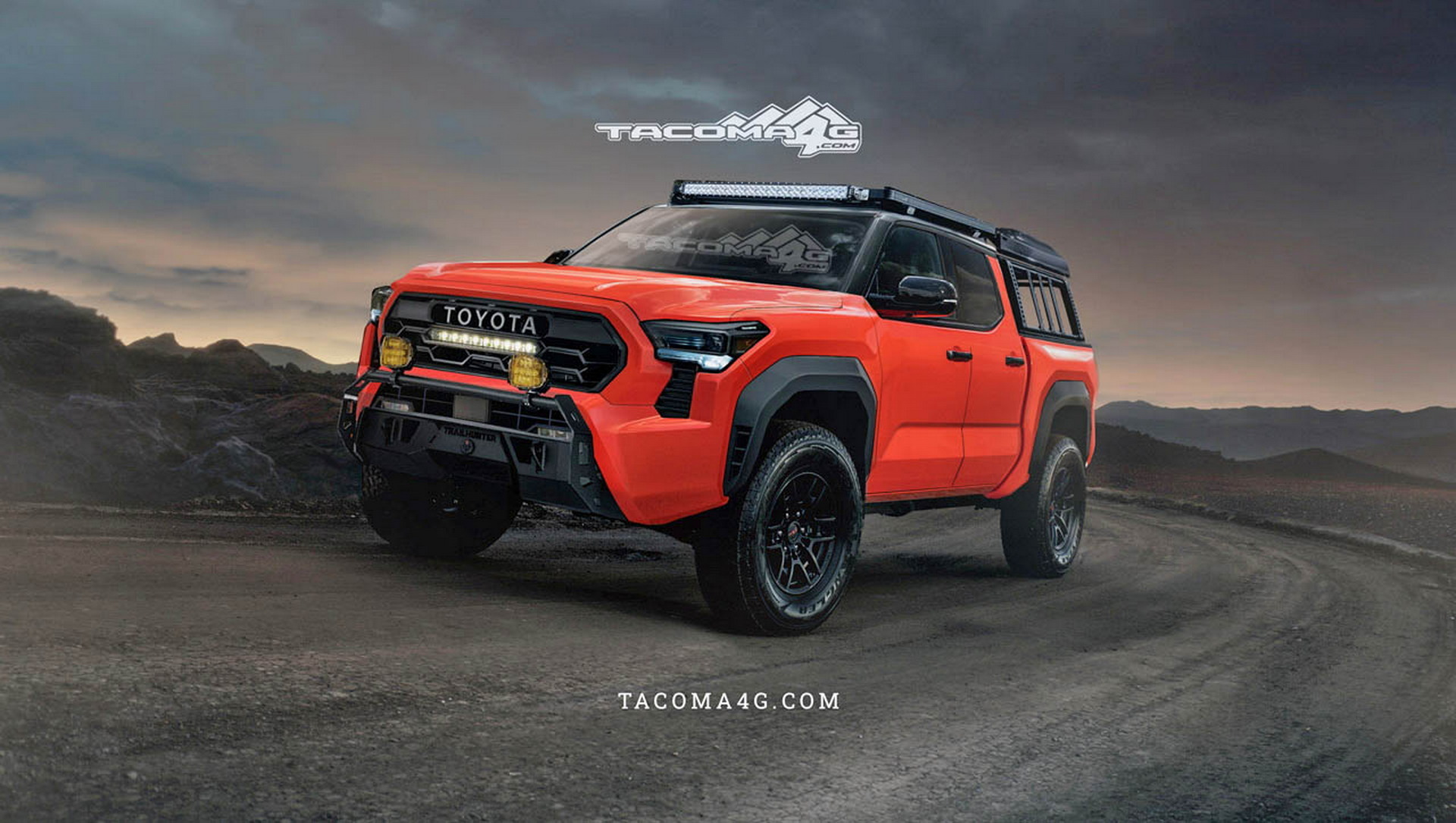 2024 Toyota Tacoma Trailhunter Rendering 8