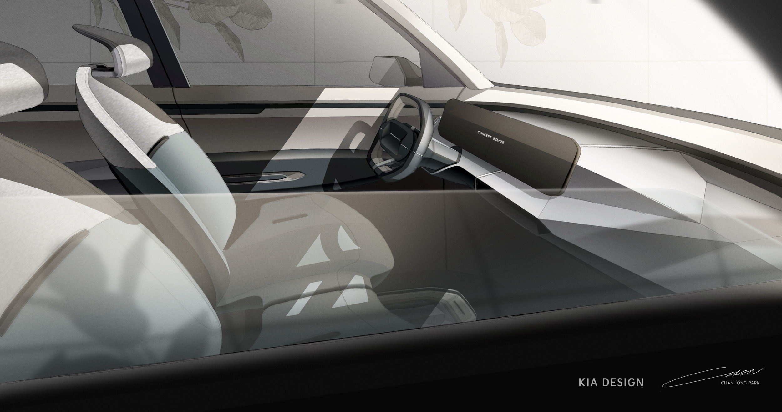 Kia EV5 Sketches 4