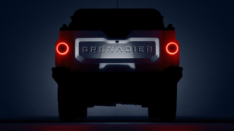 Ineos Grenadier Quartermaster pickup