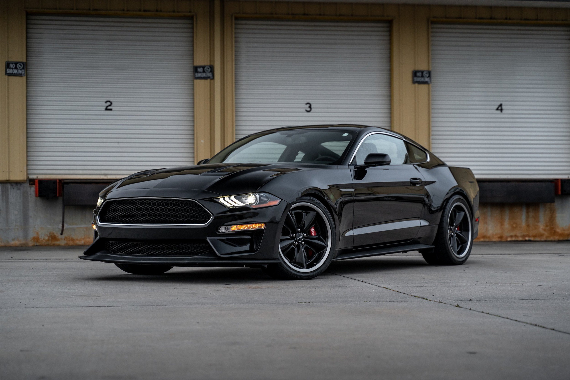 2019 McQueen Racing Mustang Black Bullitt 4