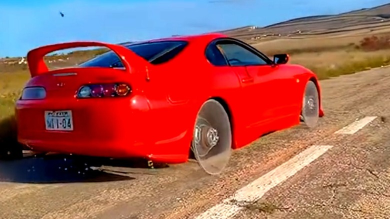 Toyota Supra Transparent Wheels (2)
