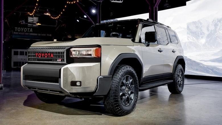 Toyota Land Cruiser Rendering