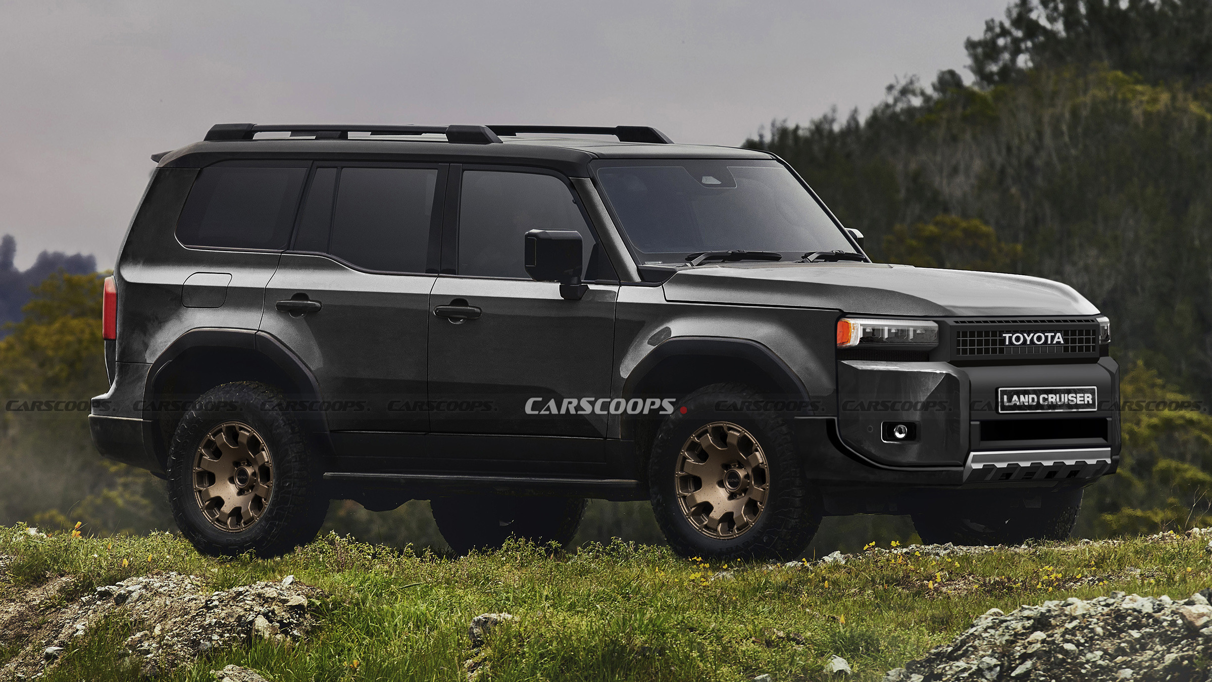 Toyota Land Cruiser Prado - NEW - BLACK - CS