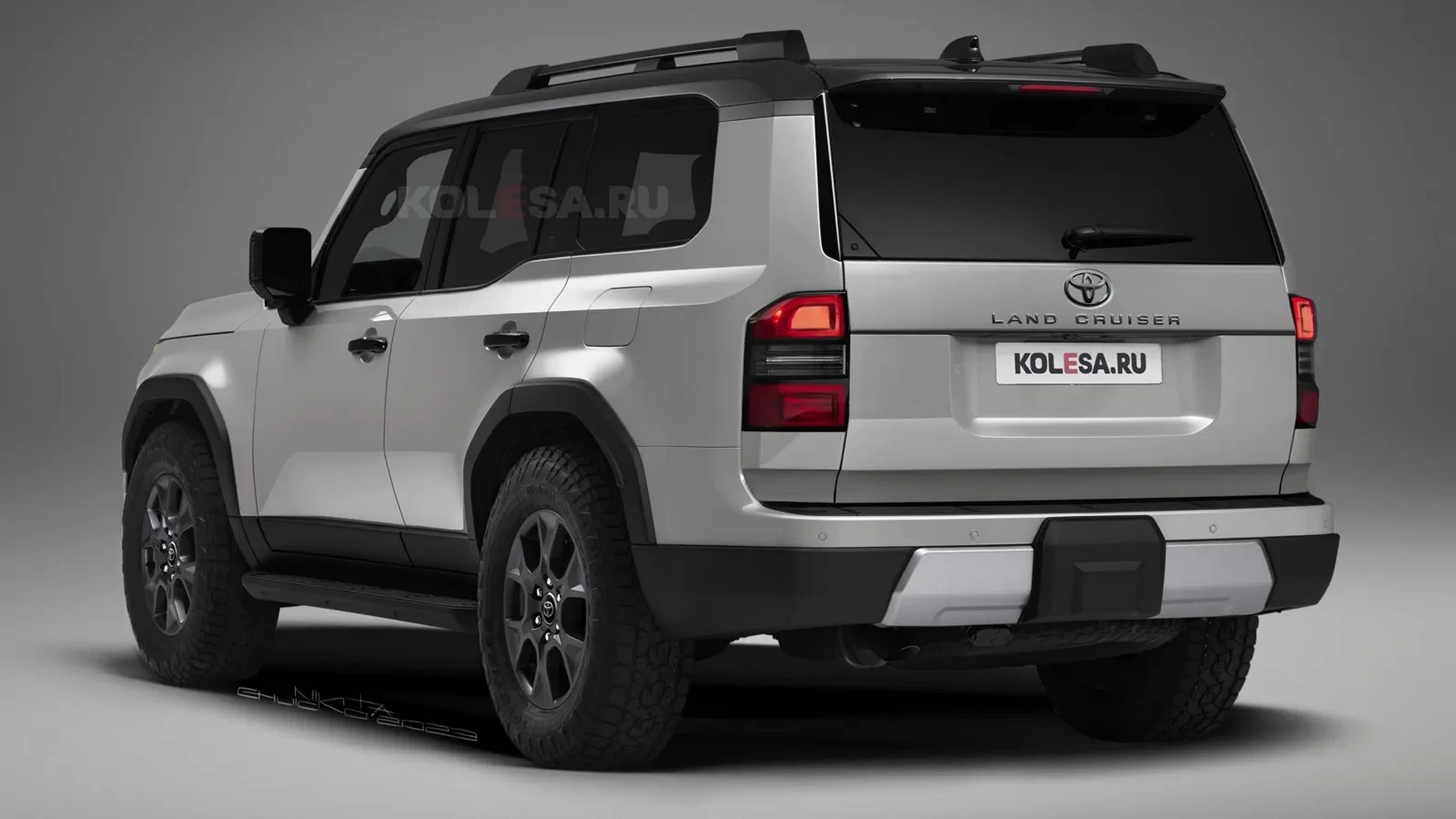 Toyota Land Cruiser Prado Rendering