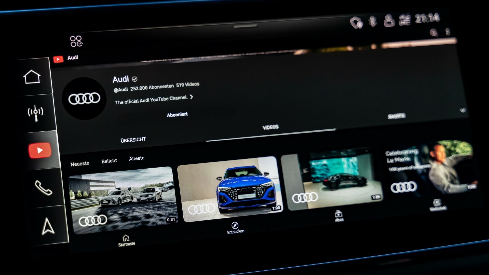 Audi YouTube 725 1