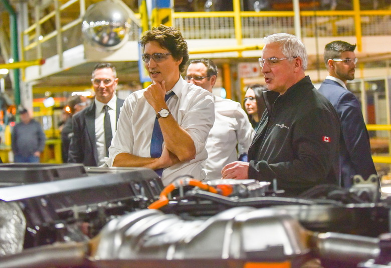 2022 Stellantis Windsor Justin Trudeau
