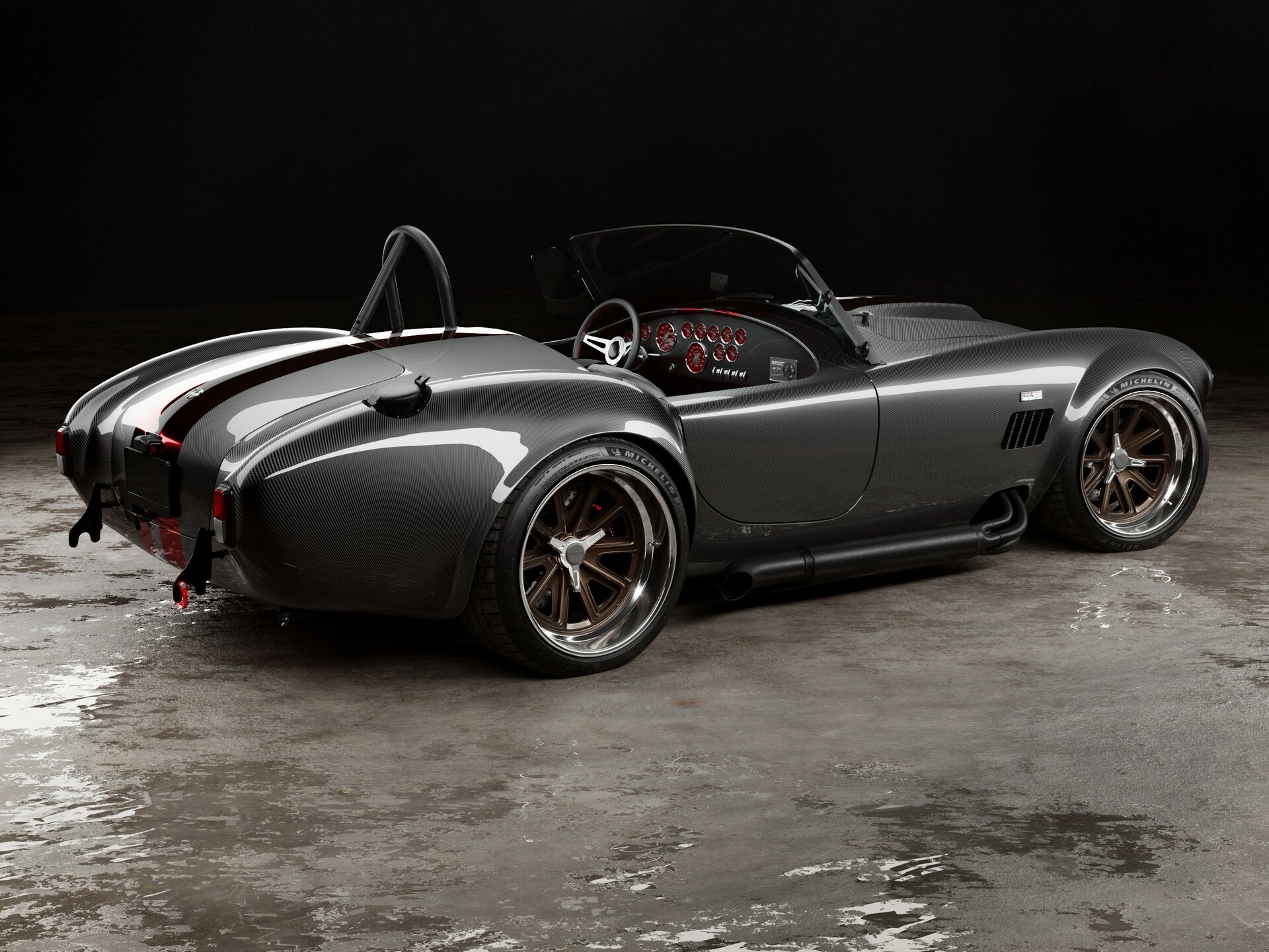 Diamond Edition Carbon Fiber Shelby Cobra Race Car 810 13
