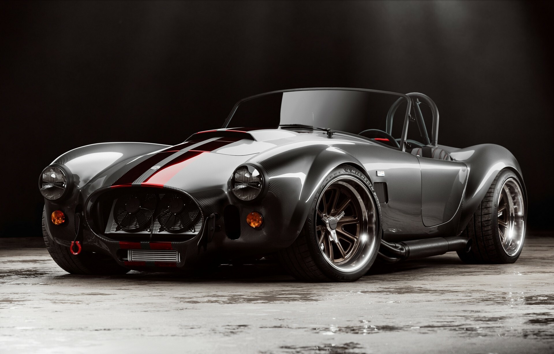 Diamond Edition Carbon Fiber Shelby Cobra Race Car 810 4