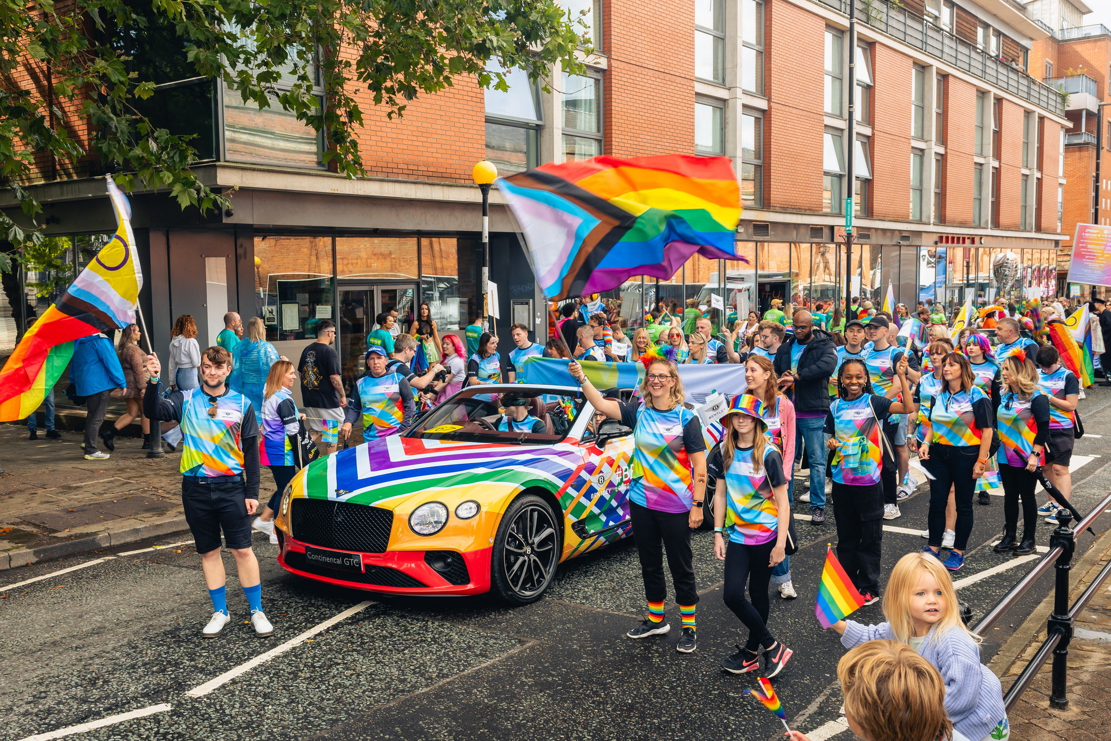 Bentley Continental GTC - Manchester Pride 2023 (1)