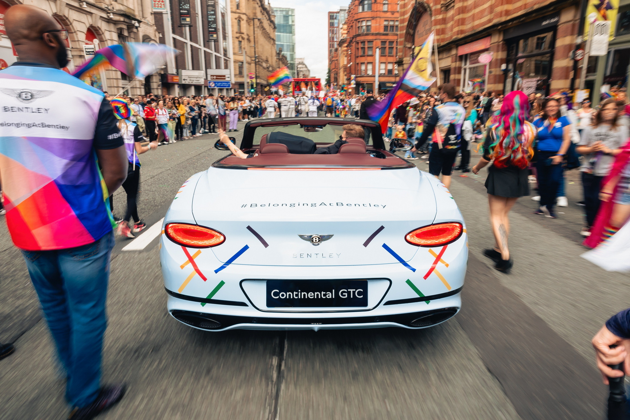 Bentley Continental GTC - Manchester Pride 2023 (11)