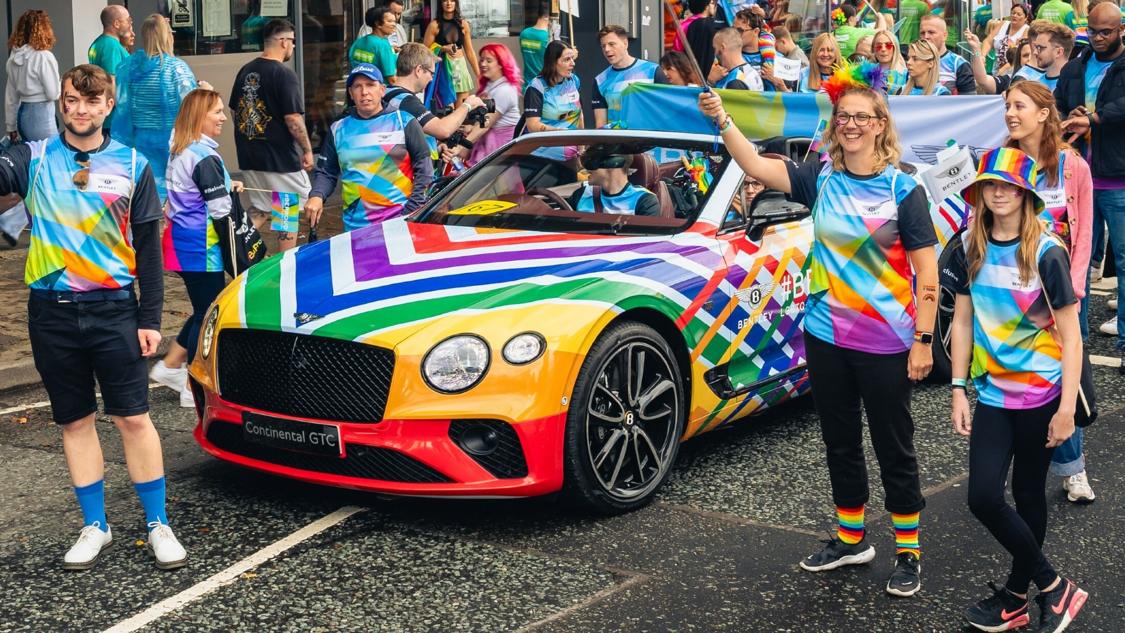 Bentley Continental GTC - Manchester Pride 2023 (2)