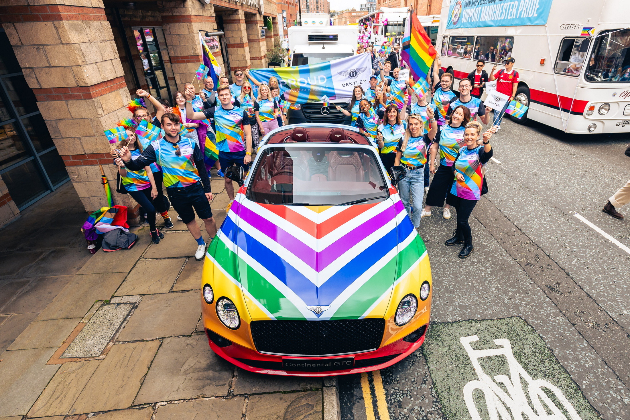 Bentley Continental GTC - Manchester Pride 2023 (4)