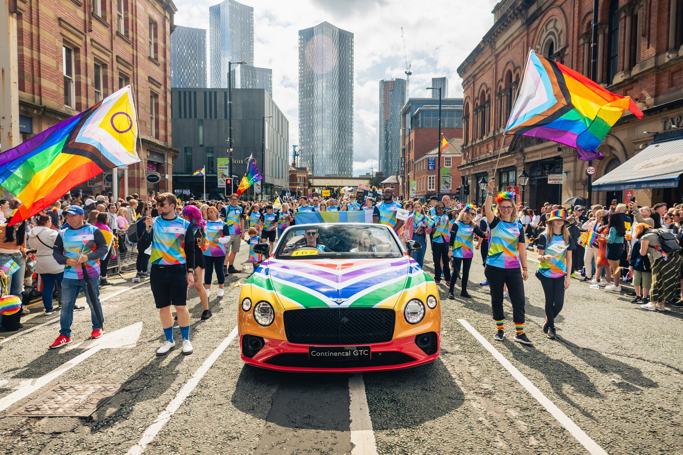 Bentley Continental GTC - Manchester Pride 2023 (6)
