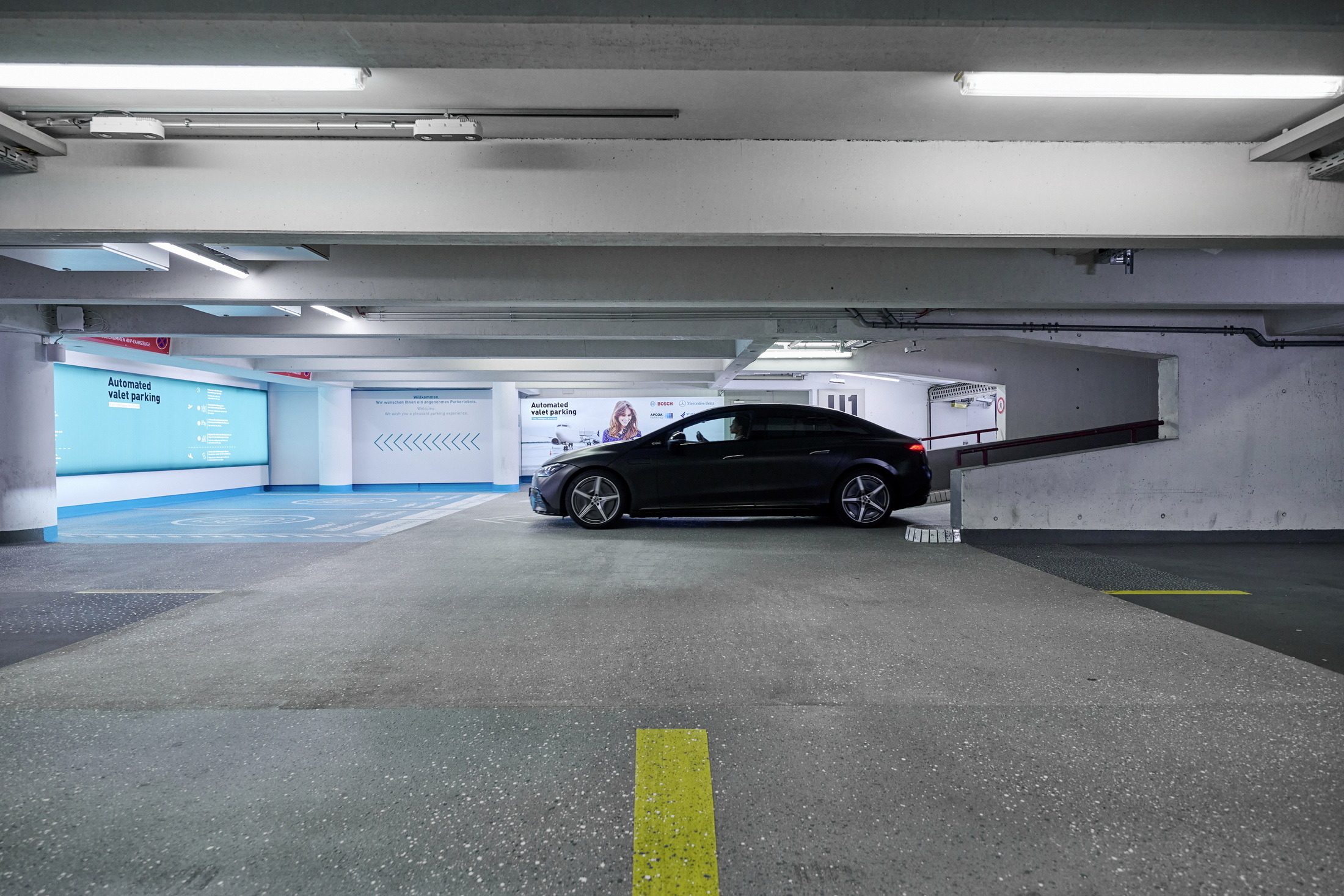 2023 Mercedes EQE Intelligent Park Pilot 1