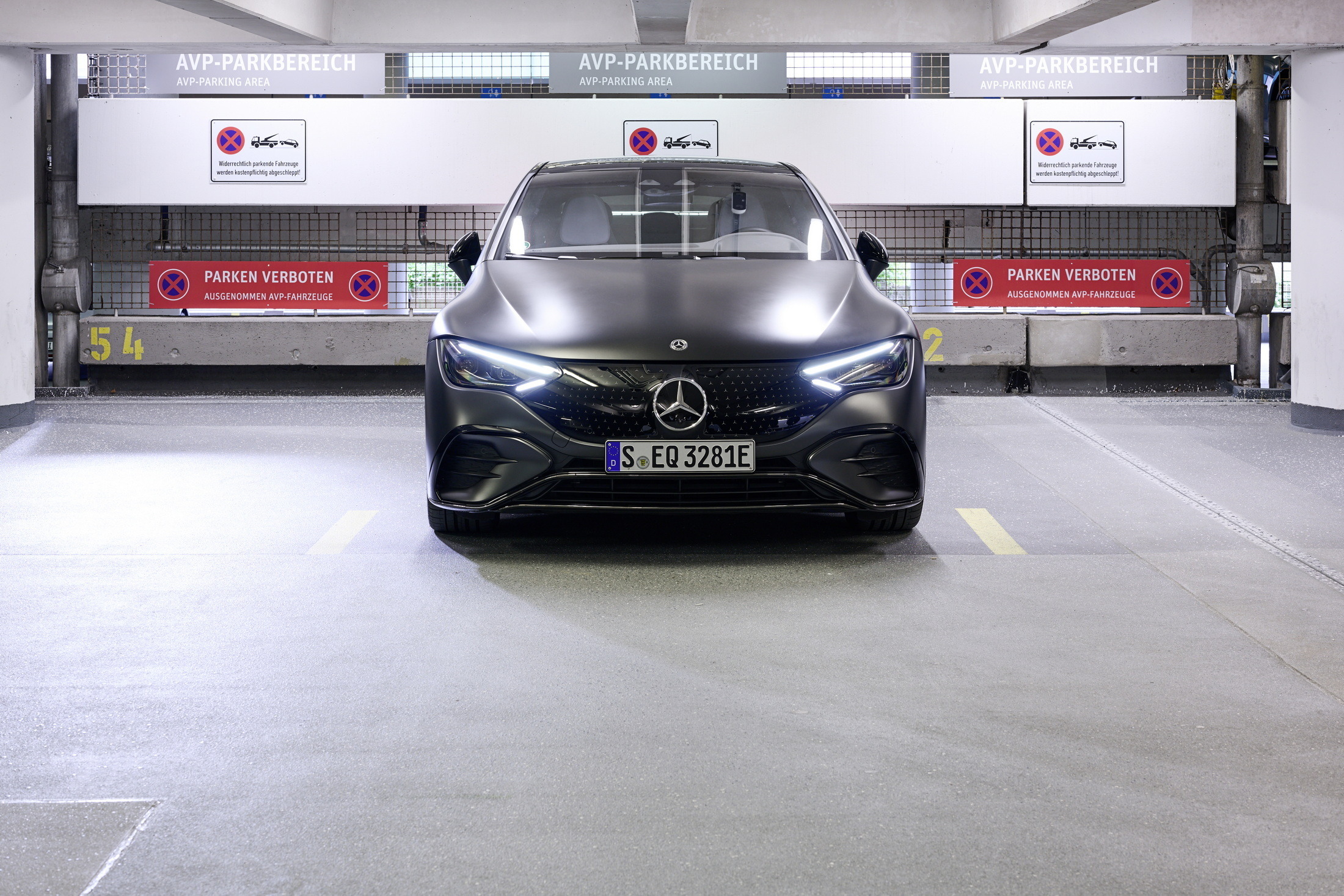 2023 Mercedes EQE Intelligent Park Pilot 12