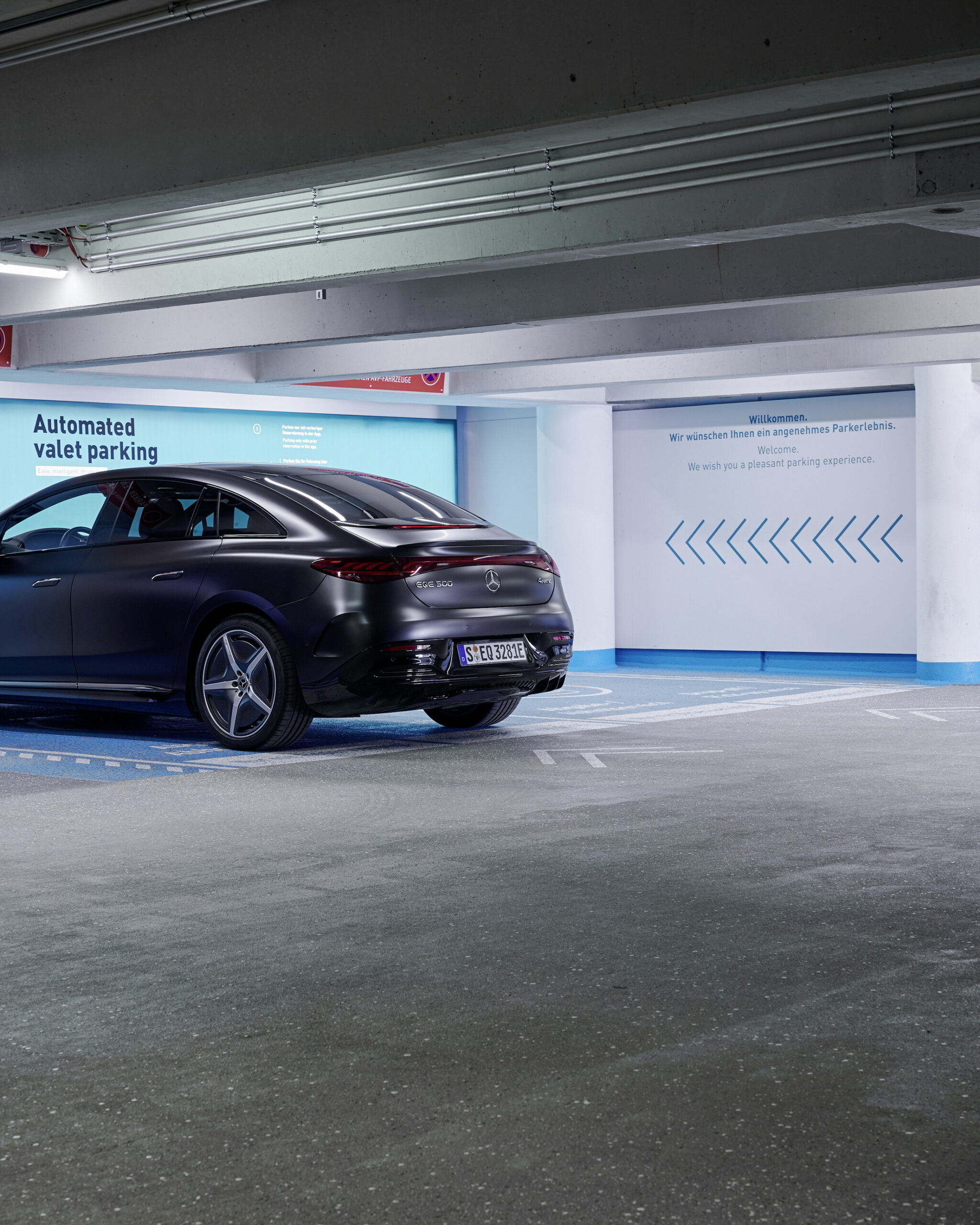 2023 Mercedes EQE Intelligent Park Pilot 14