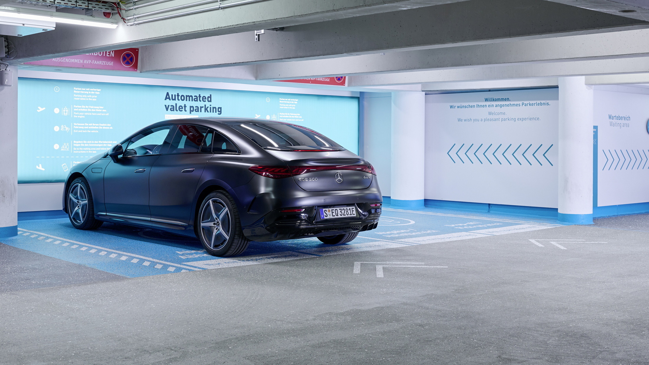 2023 Mercedes EQE Intelligent Park Pilot 15