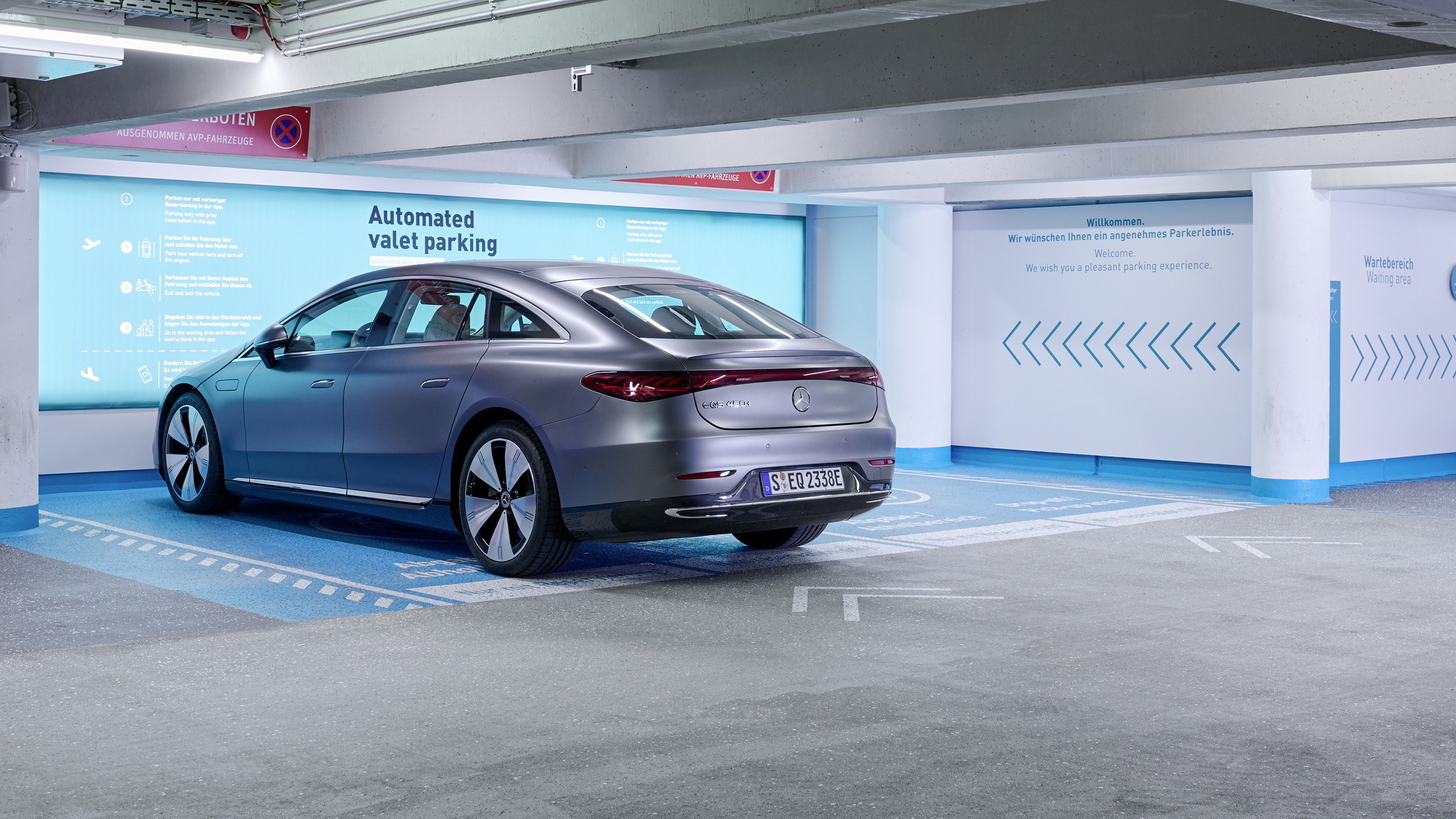 2023 Mercedes EQE Intelligent Park Pilot 16