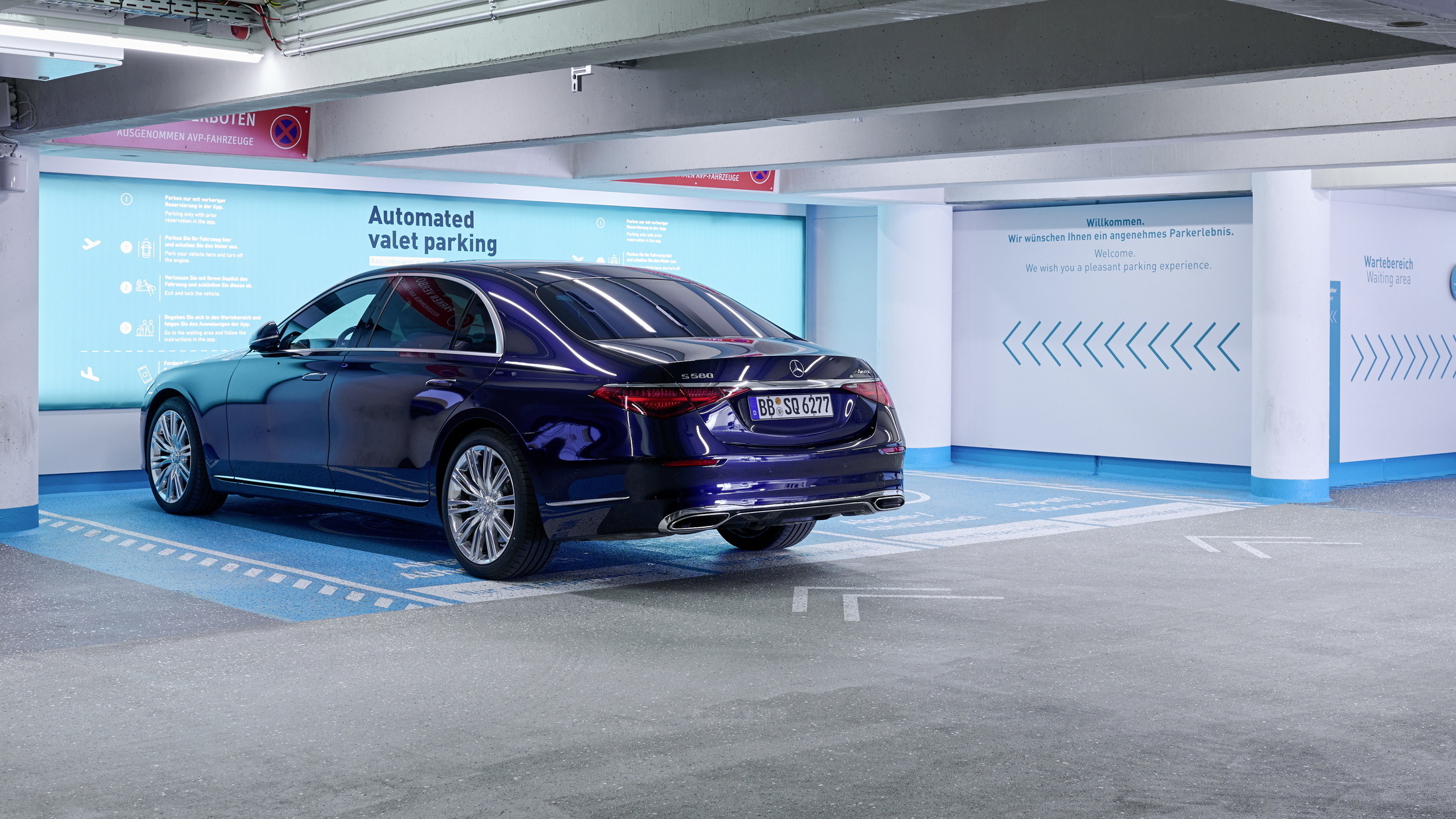 2023 Mercedes EQE Intelligent Park Pilot 17
