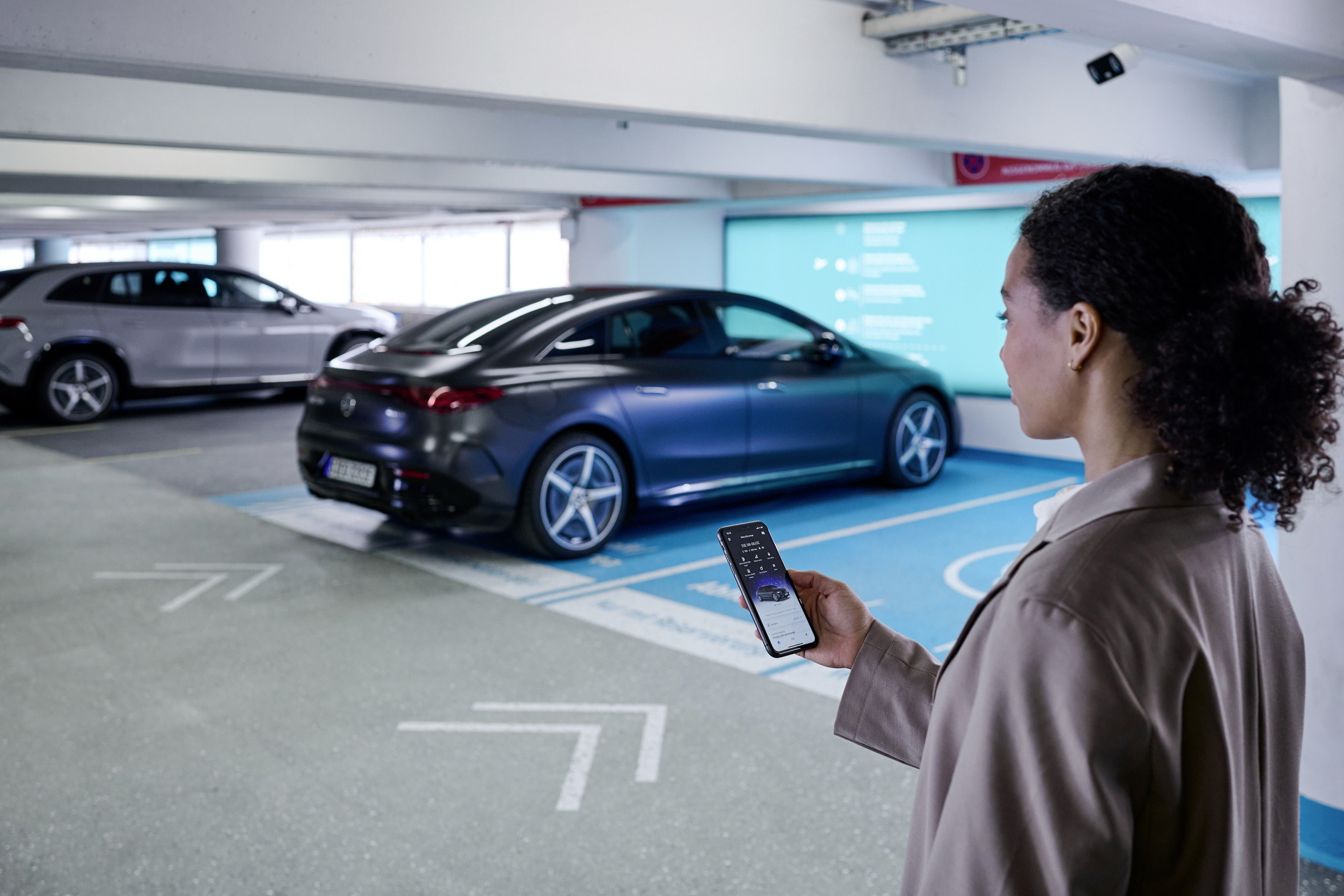 2023 Mercedes EQE Intelligent Park Pilot 2