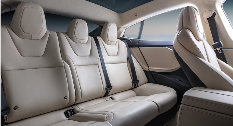 Tesla Model S Rear Seat
