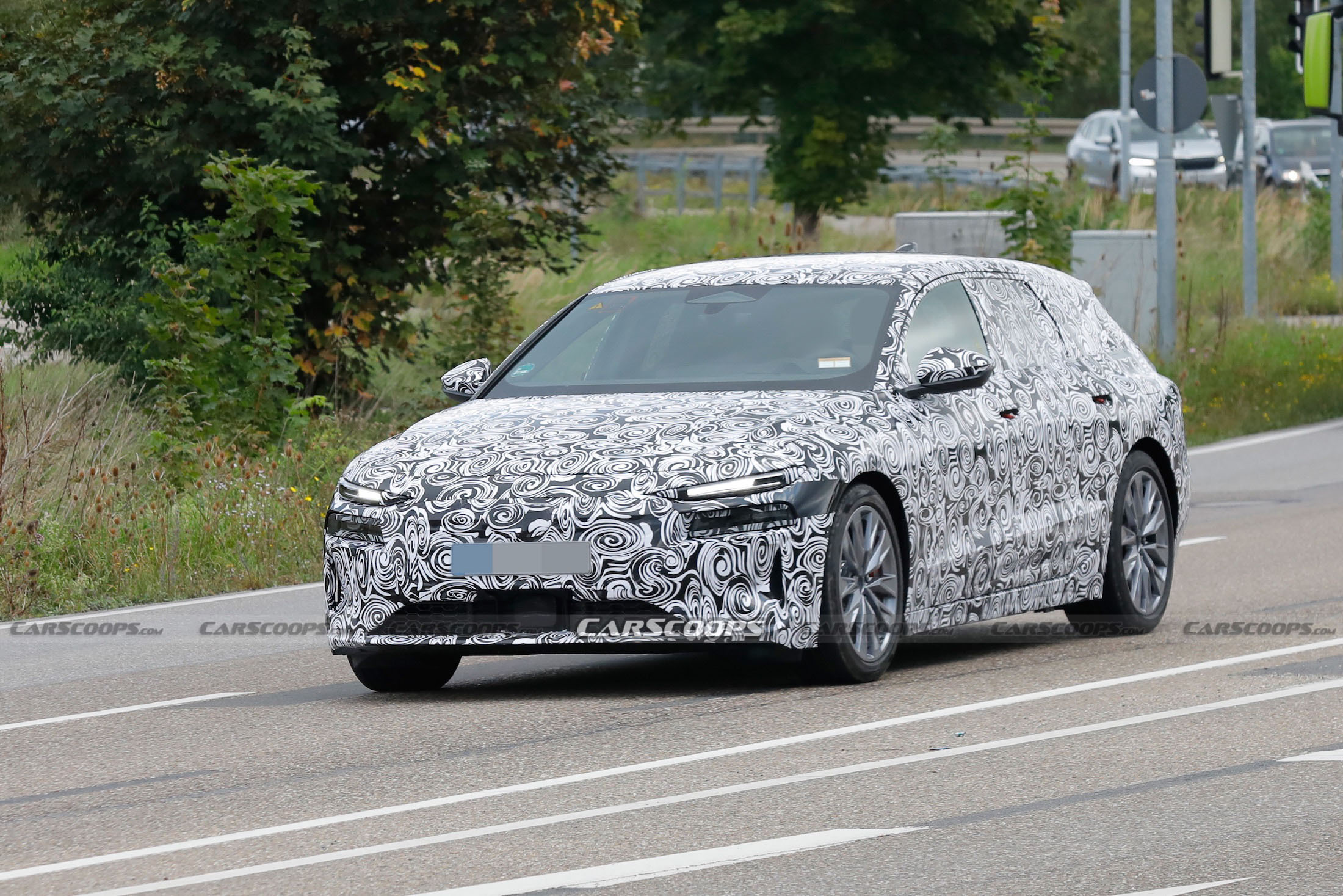 Audi A6 Avant e-tron scpy shots scoop 00002