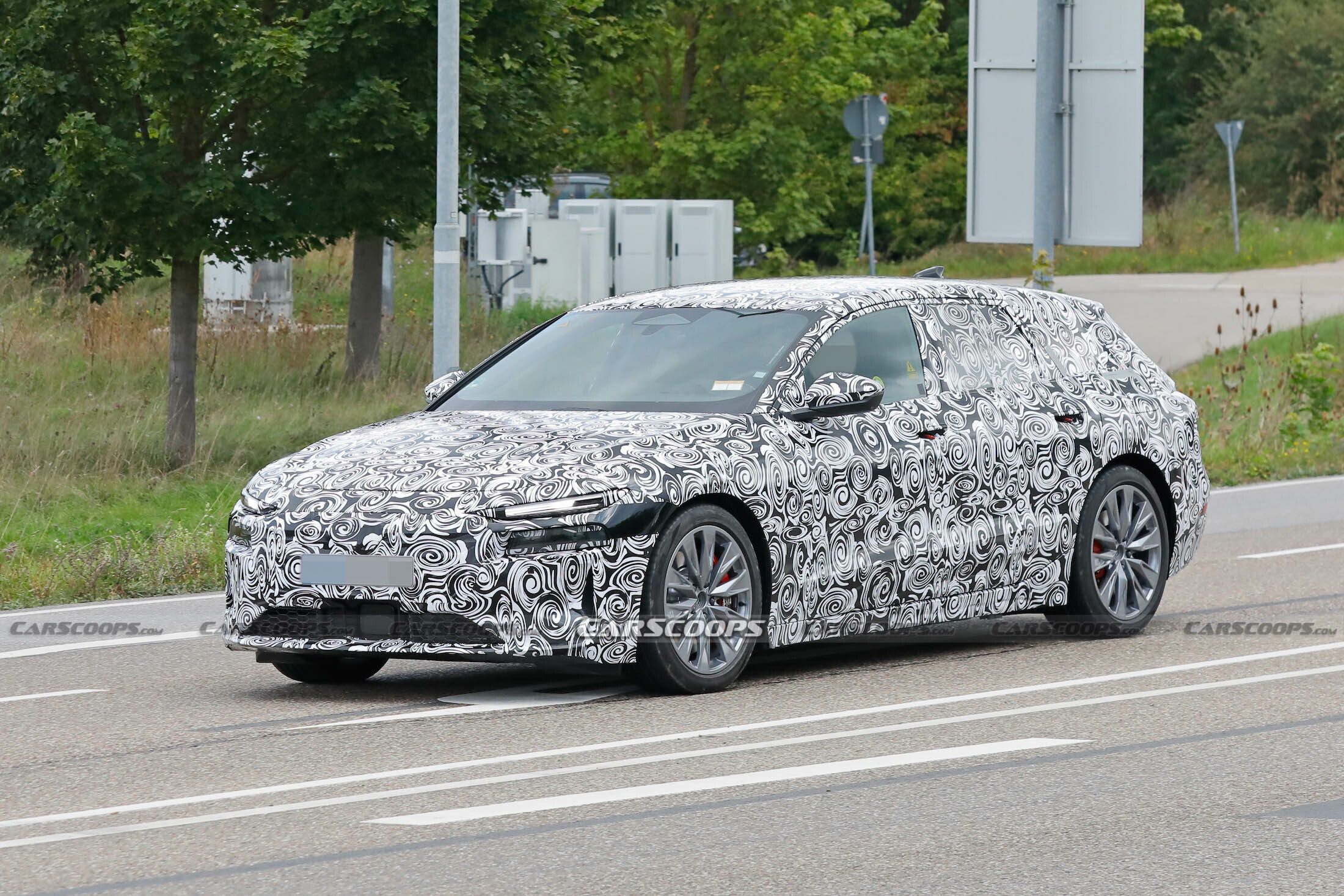 Audi A6 Avant e-tron scpy shots scoop 00003
