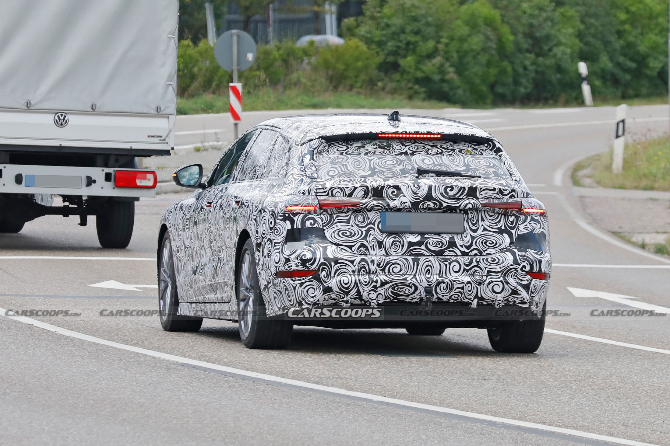 Audi A6 Avant e-tron scpy shots scoop 00012