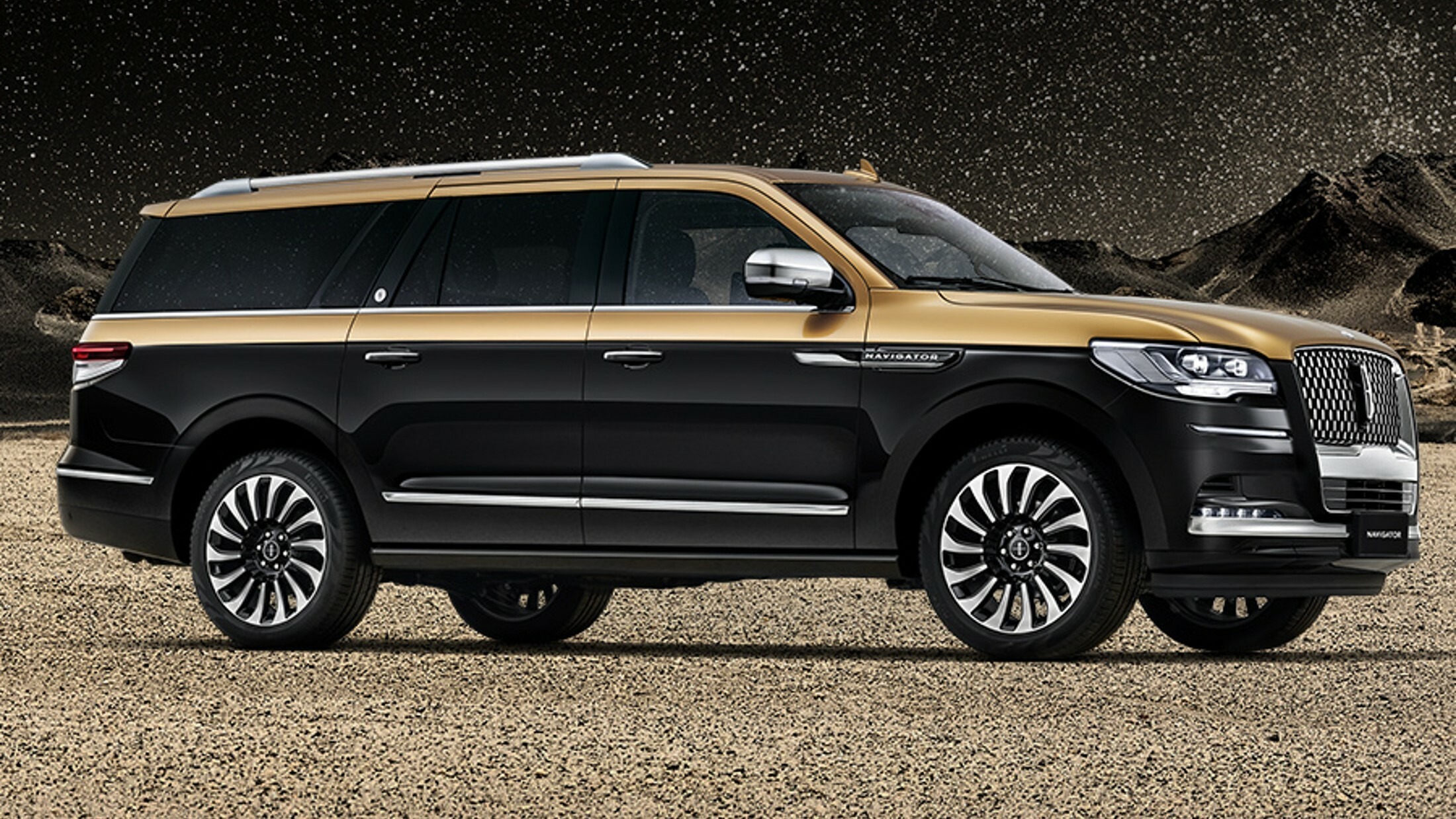 Lincoln Navigator Black Gold Edition - China (1)s