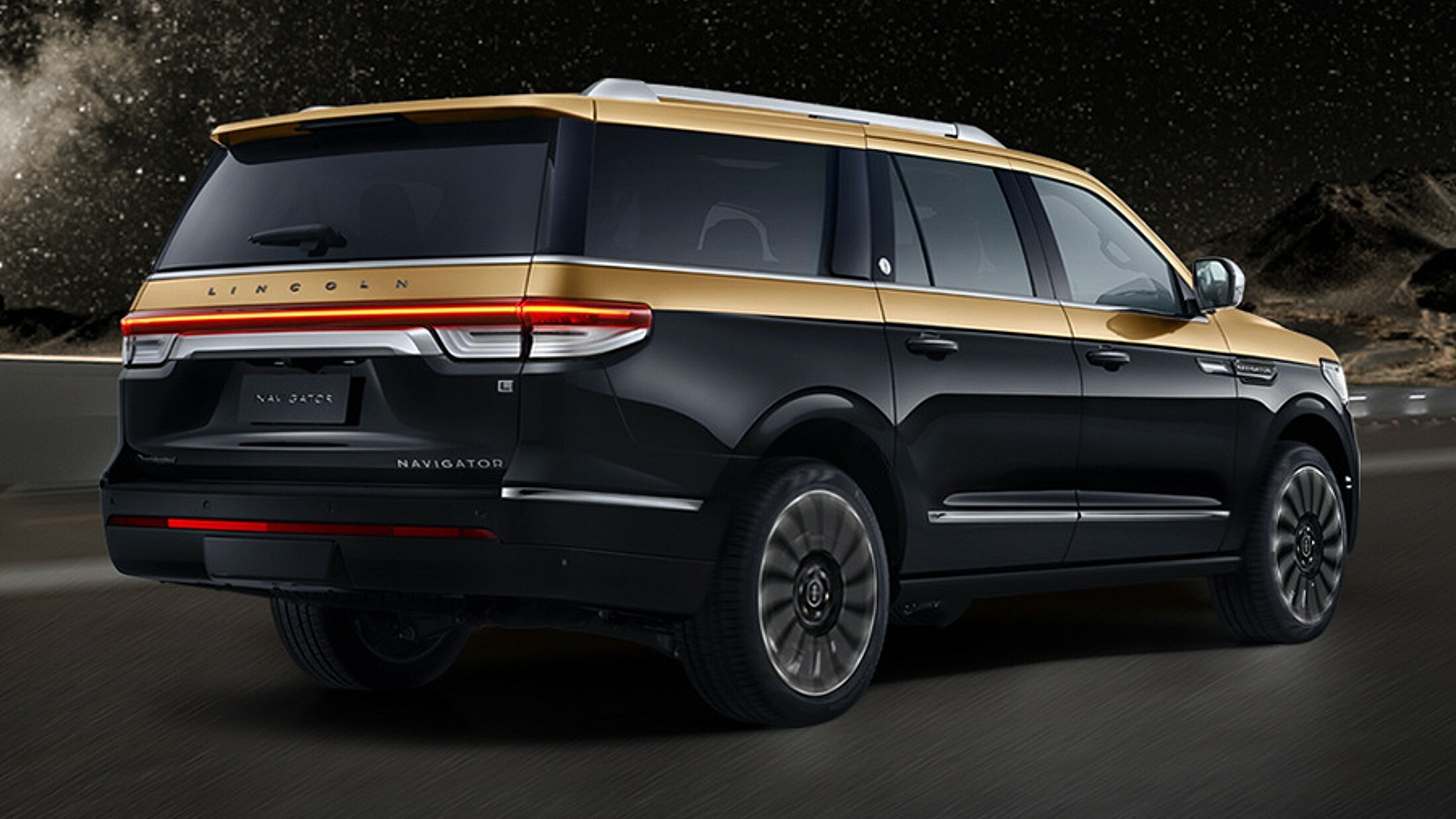 Lincoln Navigator Black Gold Edition - China (8)