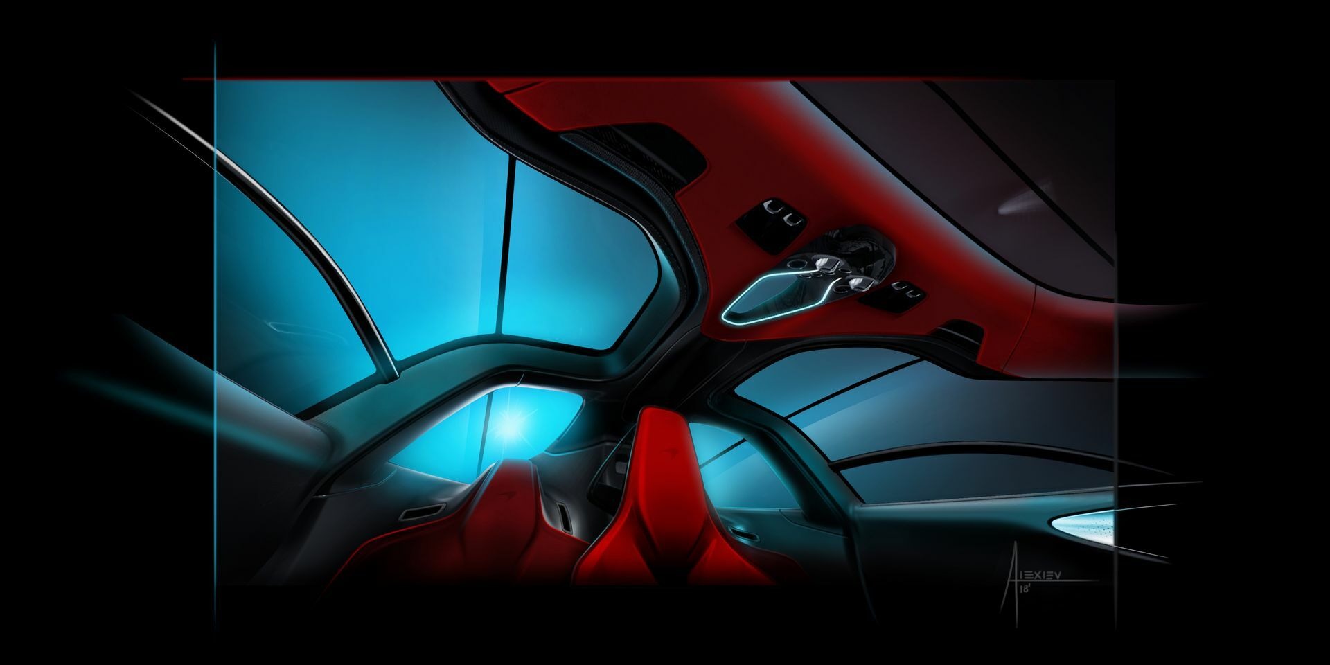 McLaren Speedtail Guitar - 17