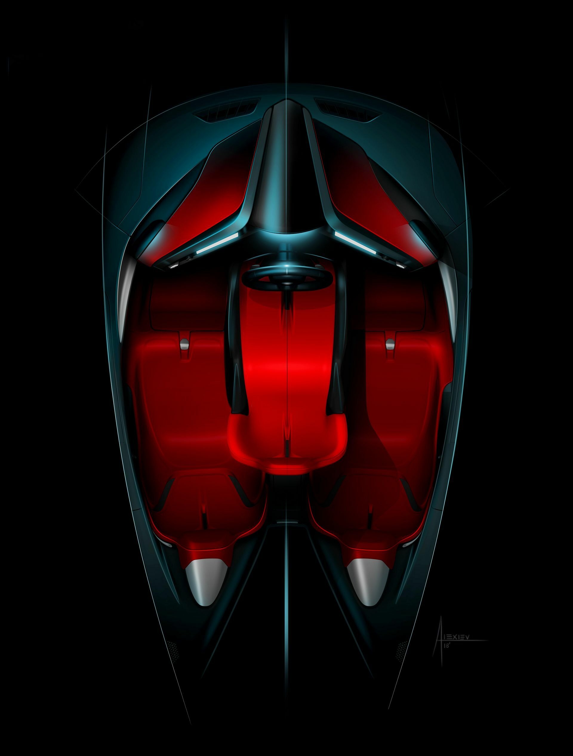 McLaren Speedtail Guitar - 18