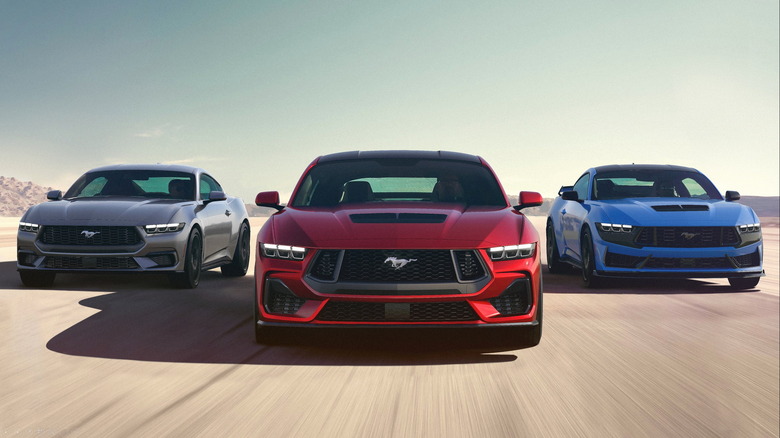 2024 Ford Mustang V8 sales 2