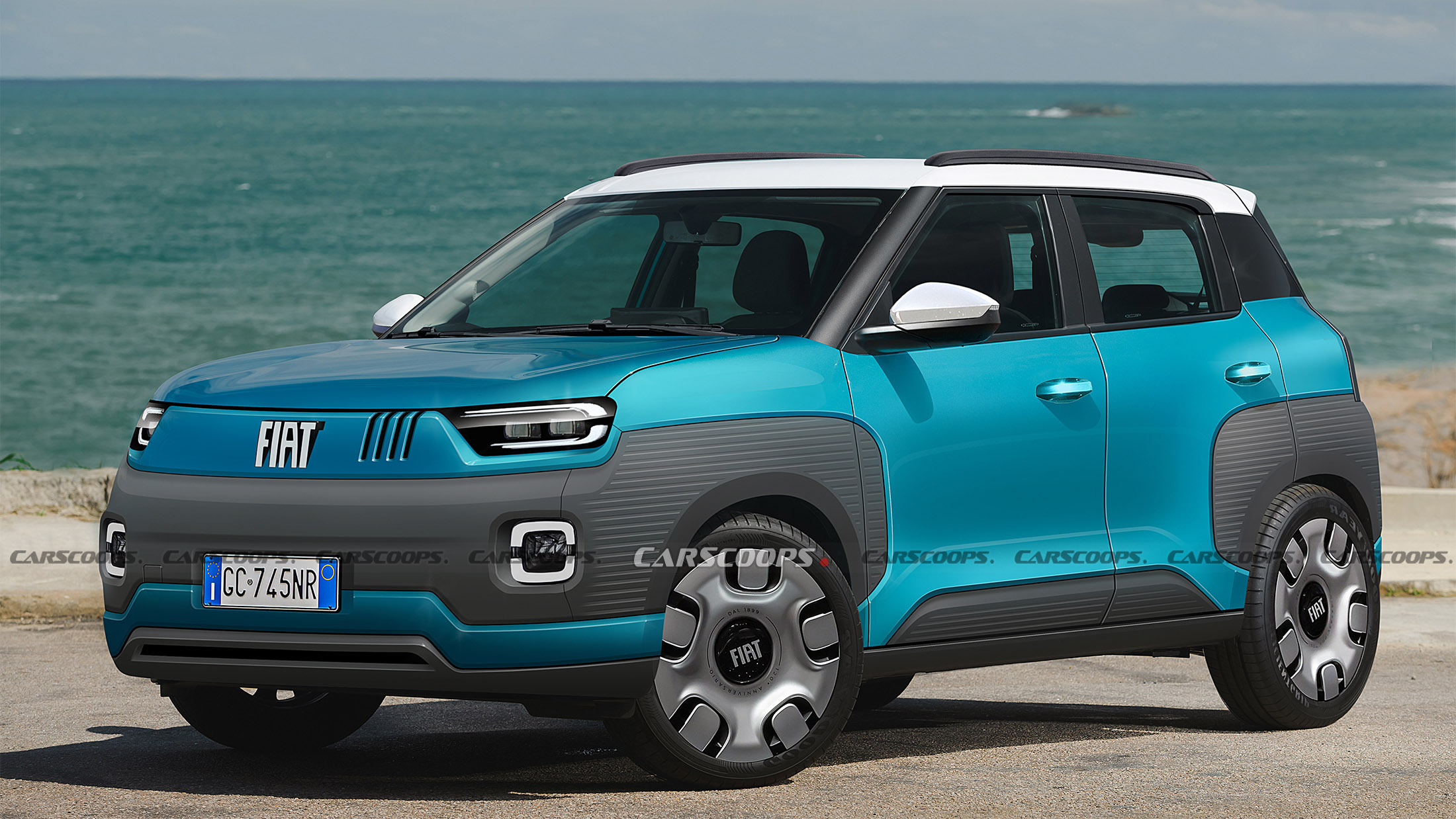 2024 Fiat Panda Render CS (BLUE)