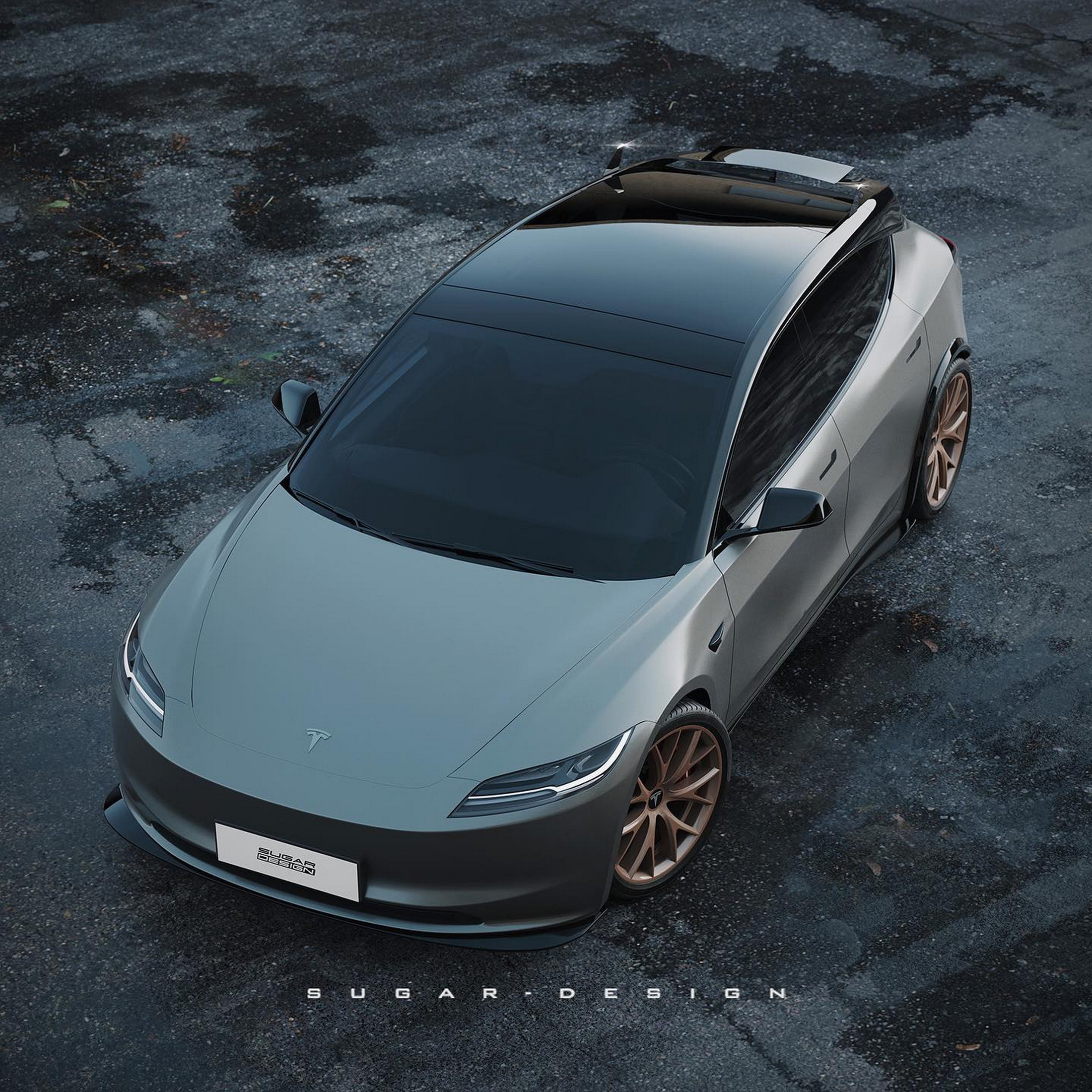 Tesla Model 3 GT Rendering (13)