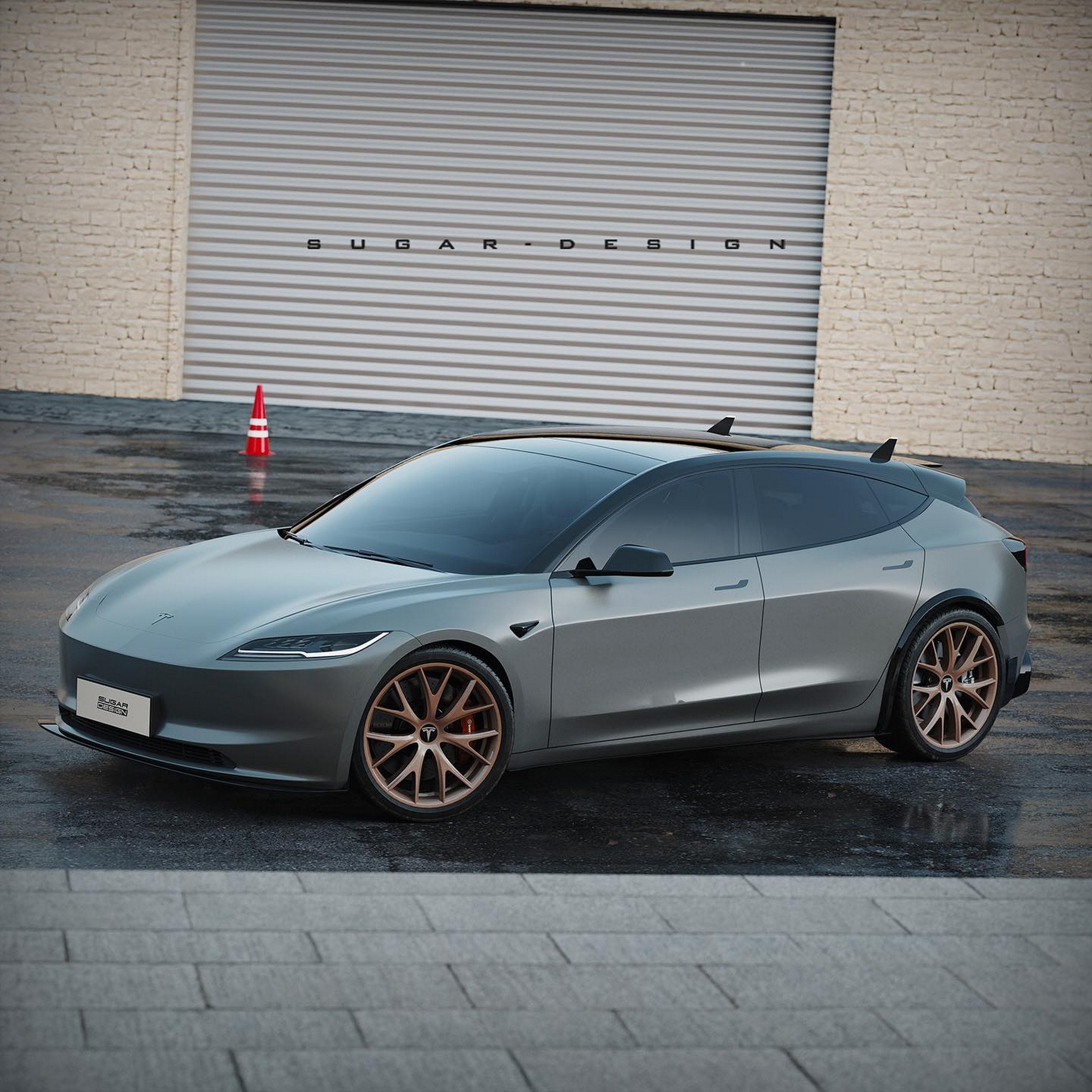 Tesla Model 3 GT Rendering (15)
