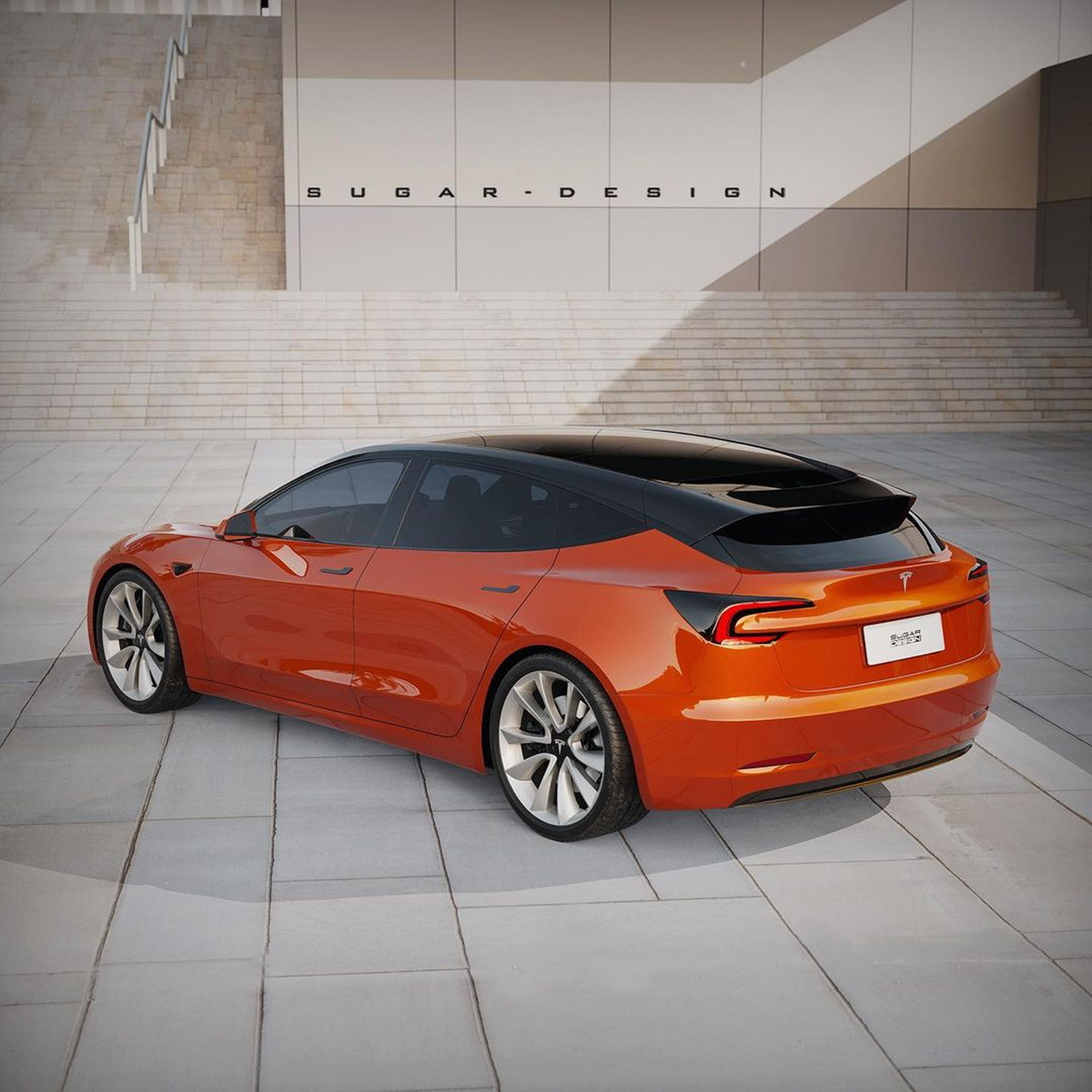 Tesla Model 3 GT Rendering (27)