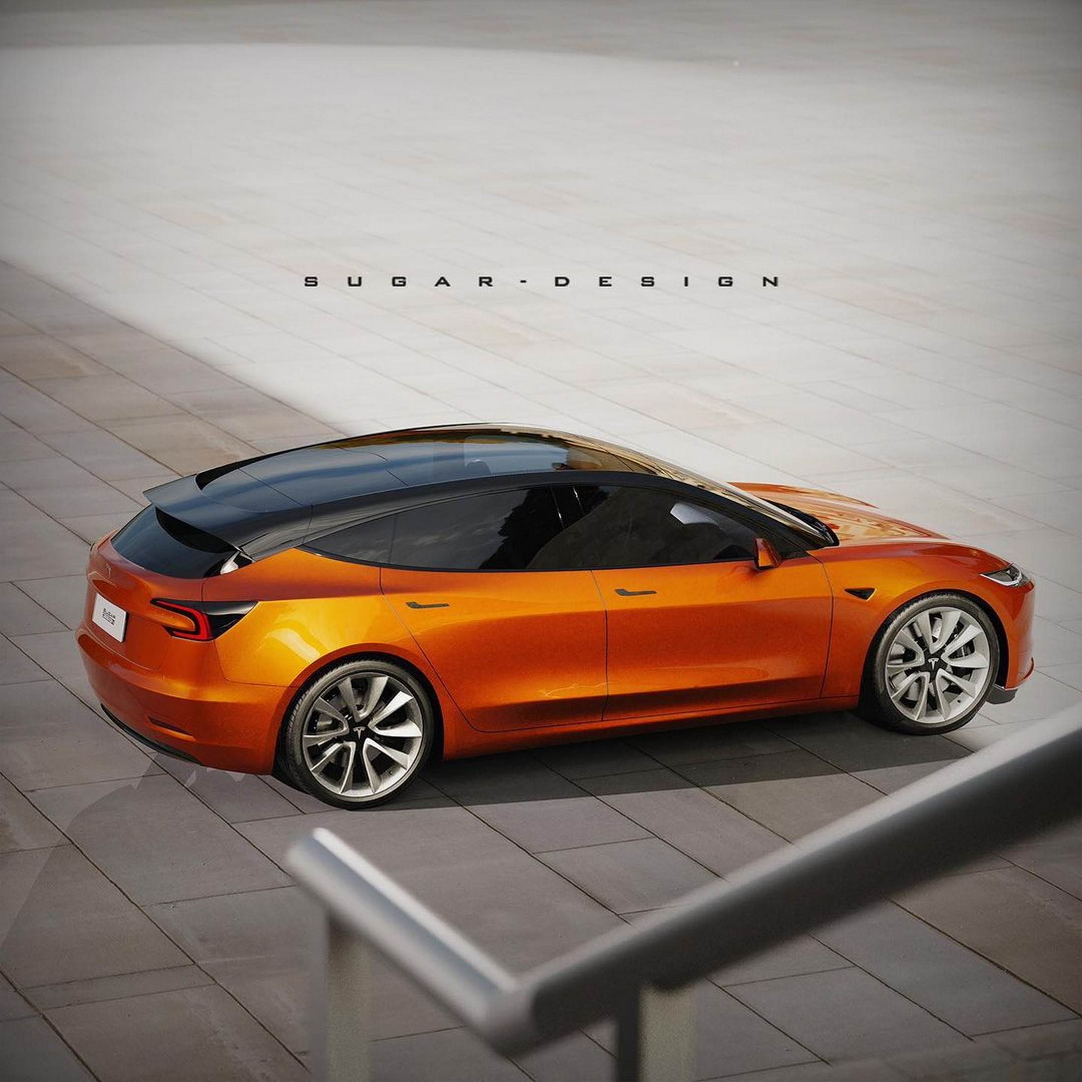 Tesla Model 3 GT Rendering (29)