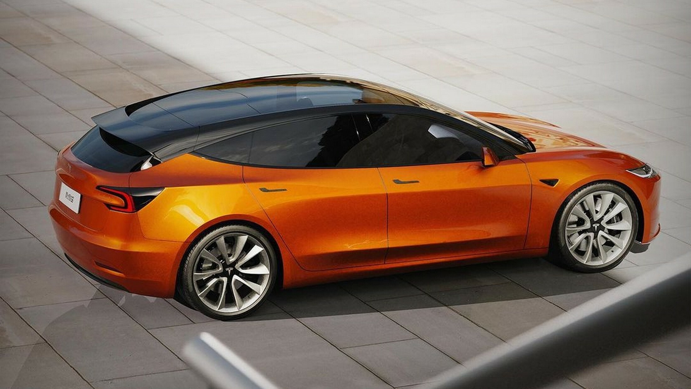 Tesla Model 3 GT Rendering (29)s