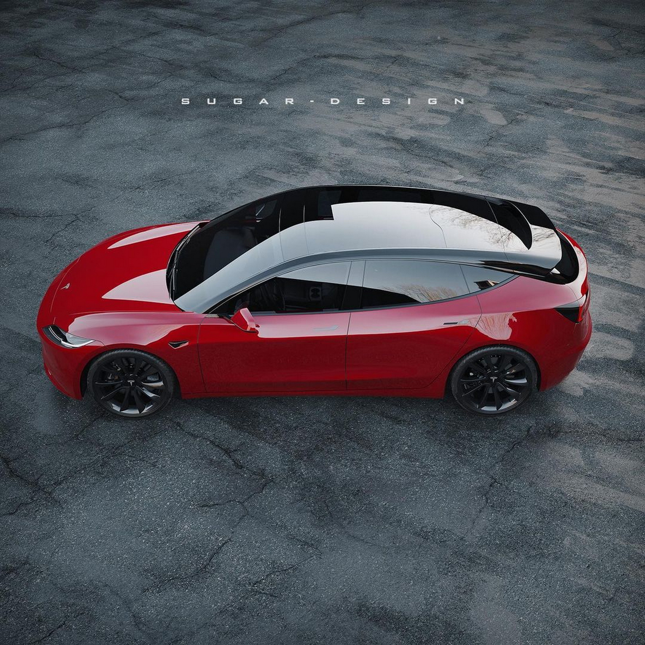 Tesla Model 3 GT Rendering (8)