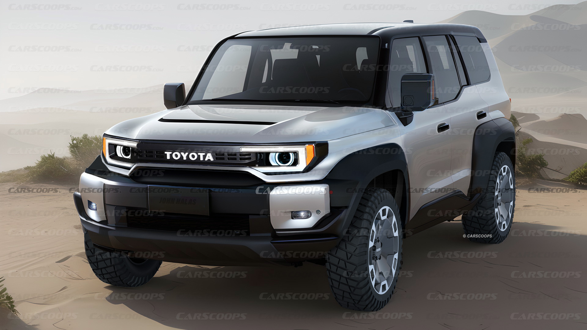 2028 Toyota Land Cruiser Mini 1B Carscoops
