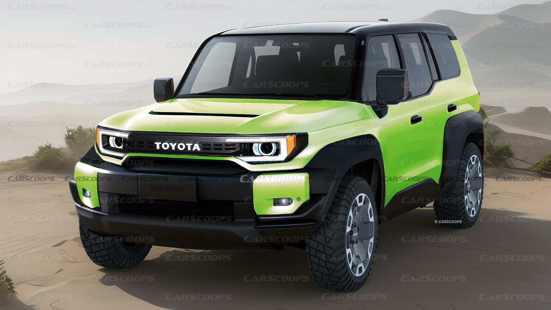 2028 Toyota Land Cruiser Mini 1G Carscoops